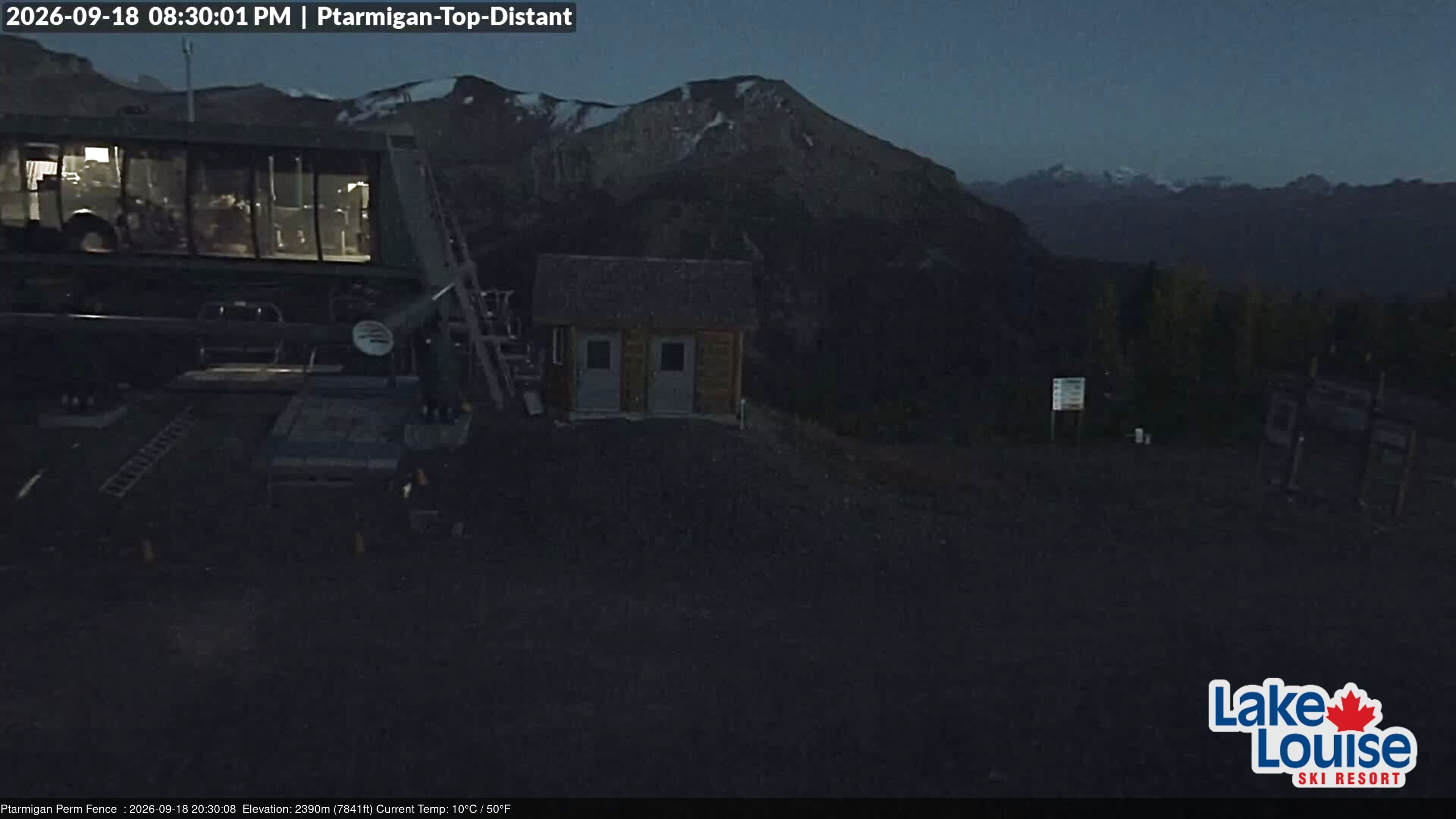 Archiv Foto Webcam Ausblick Chateau Lake Louise