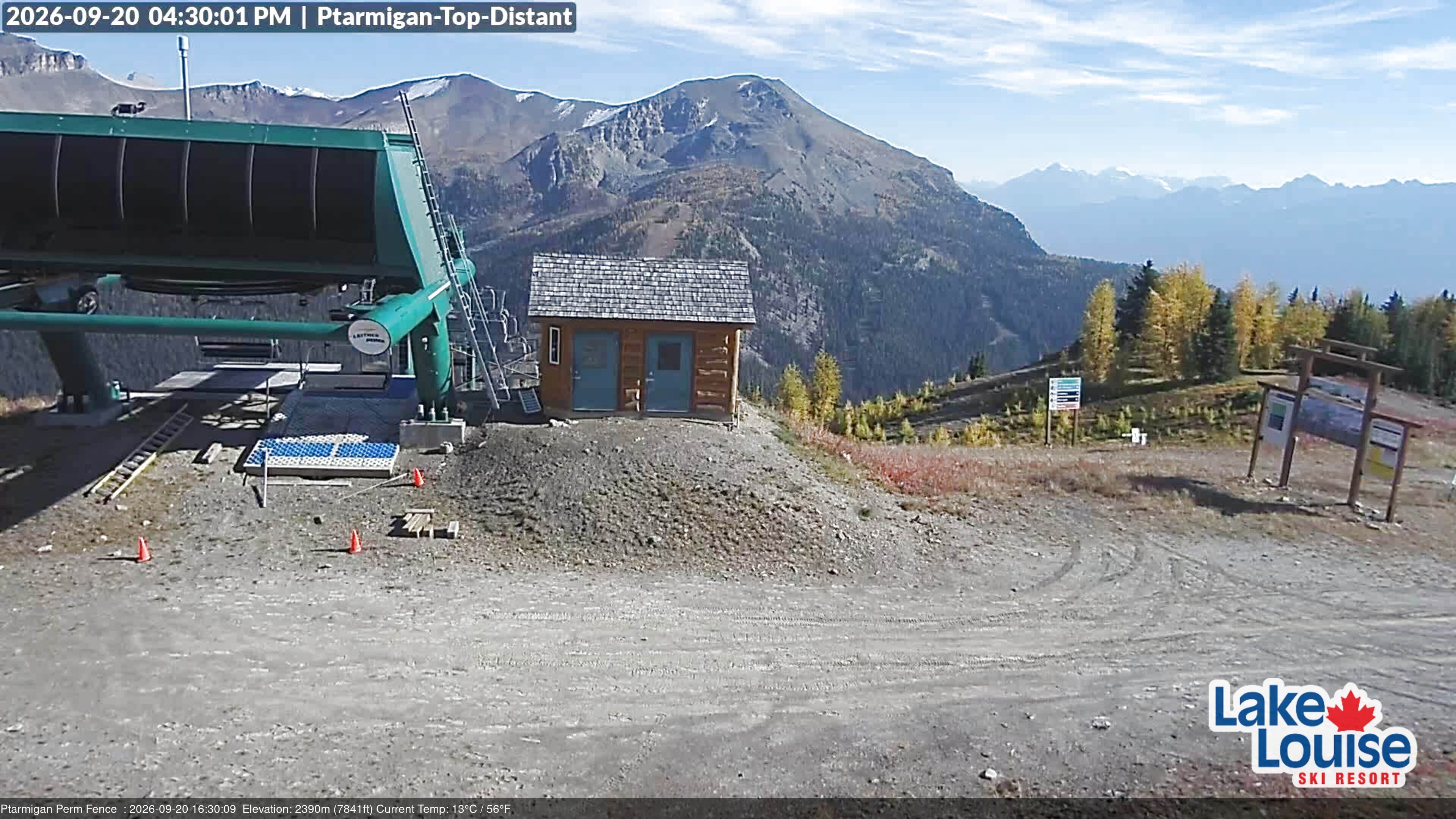 Archiv Foto Webcam Ausblick Chateau Lake Louise