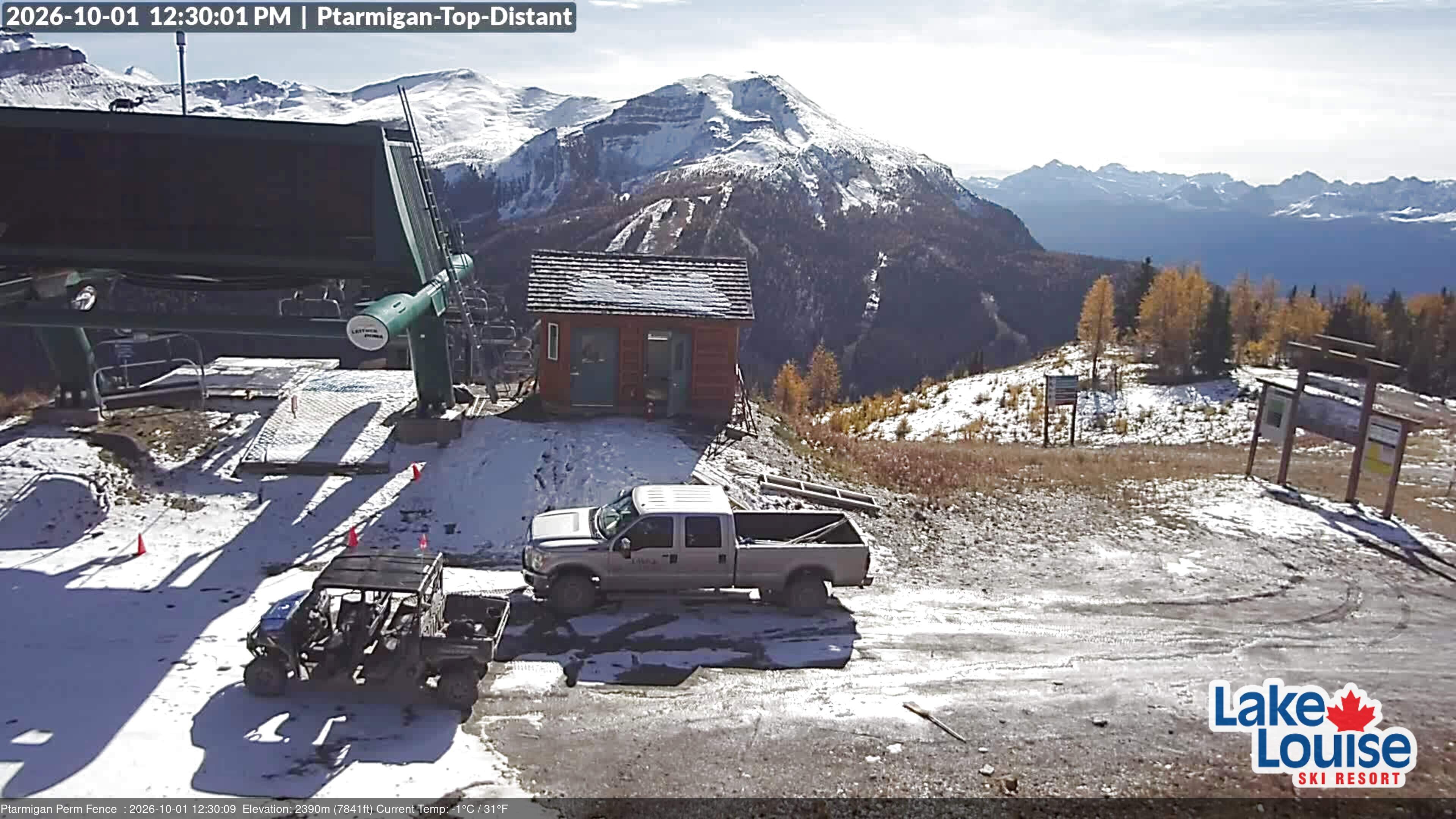 Archiv Foto Webcam Ausblick Chateau Lake Louise