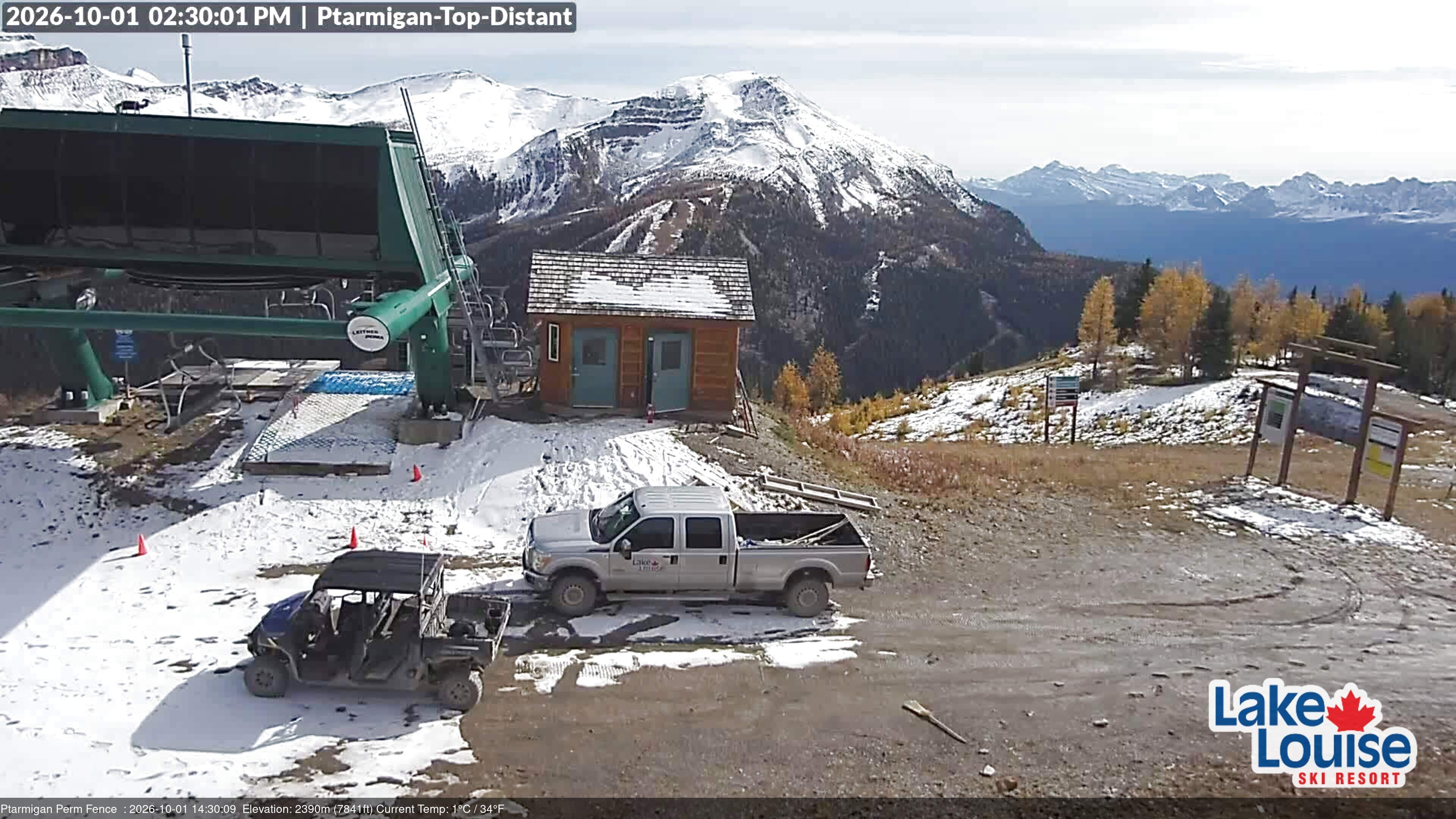 Archiv Foto Webcam Ausblick Chateau Lake Louise