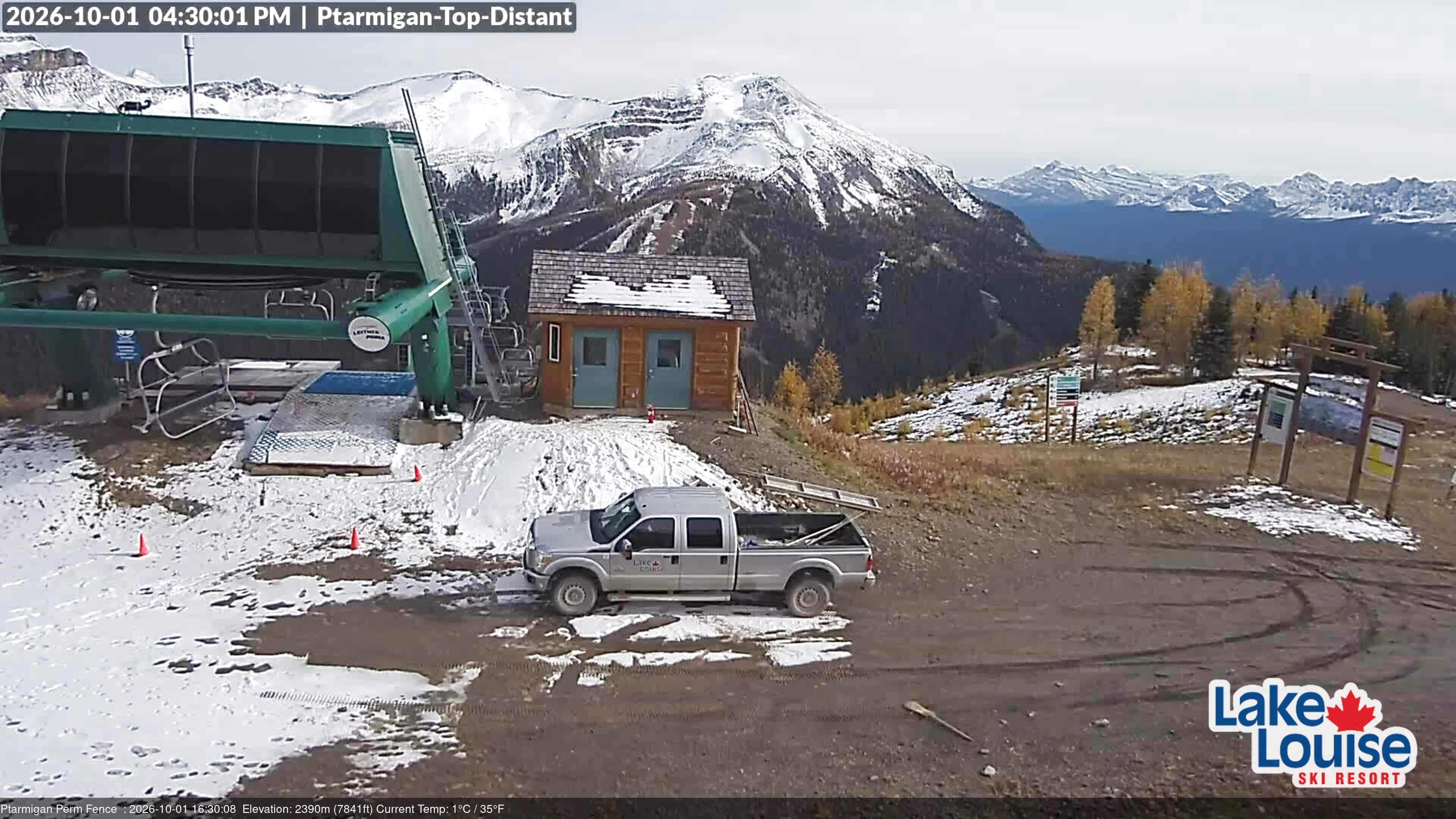 Archiv Foto Webcam Ausblick Chateau Lake Louise