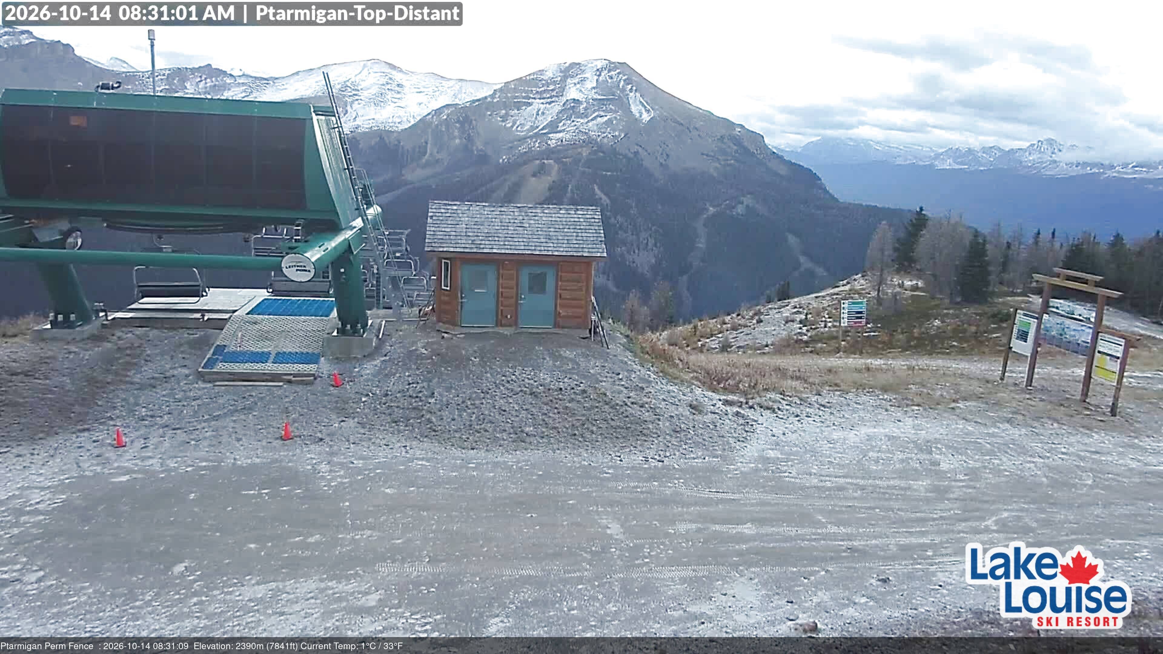 Archiv Foto Webcam Ausblick Chateau Lake Louise