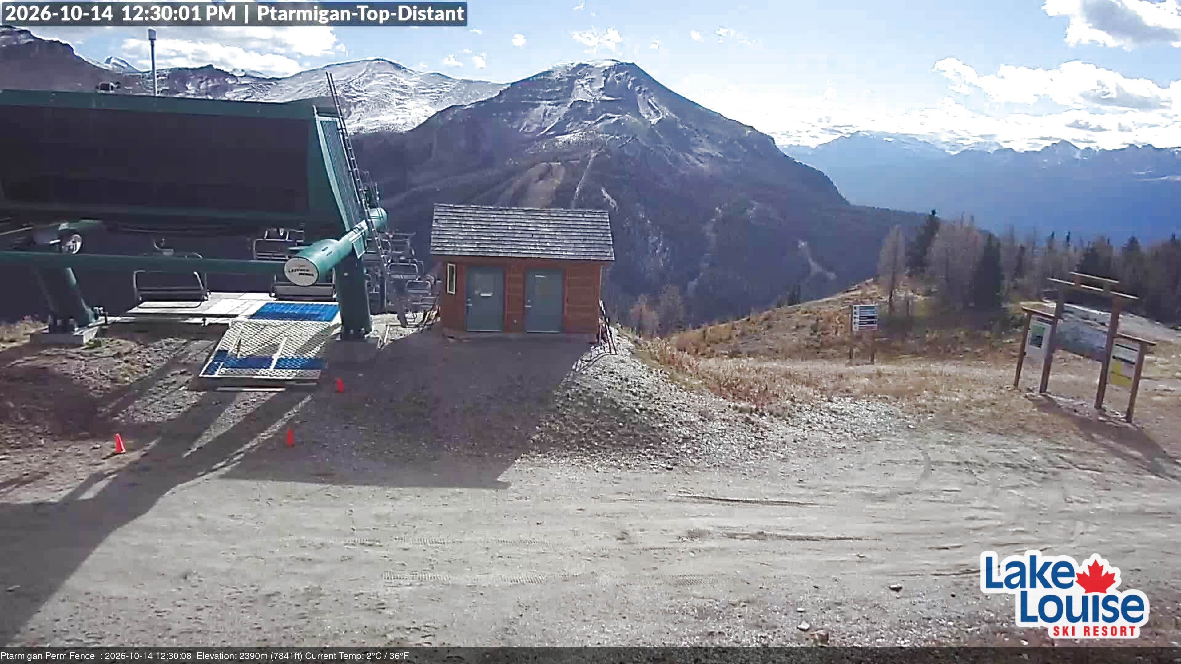 Archiv Foto Webcam Ausblick Chateau Lake Louise