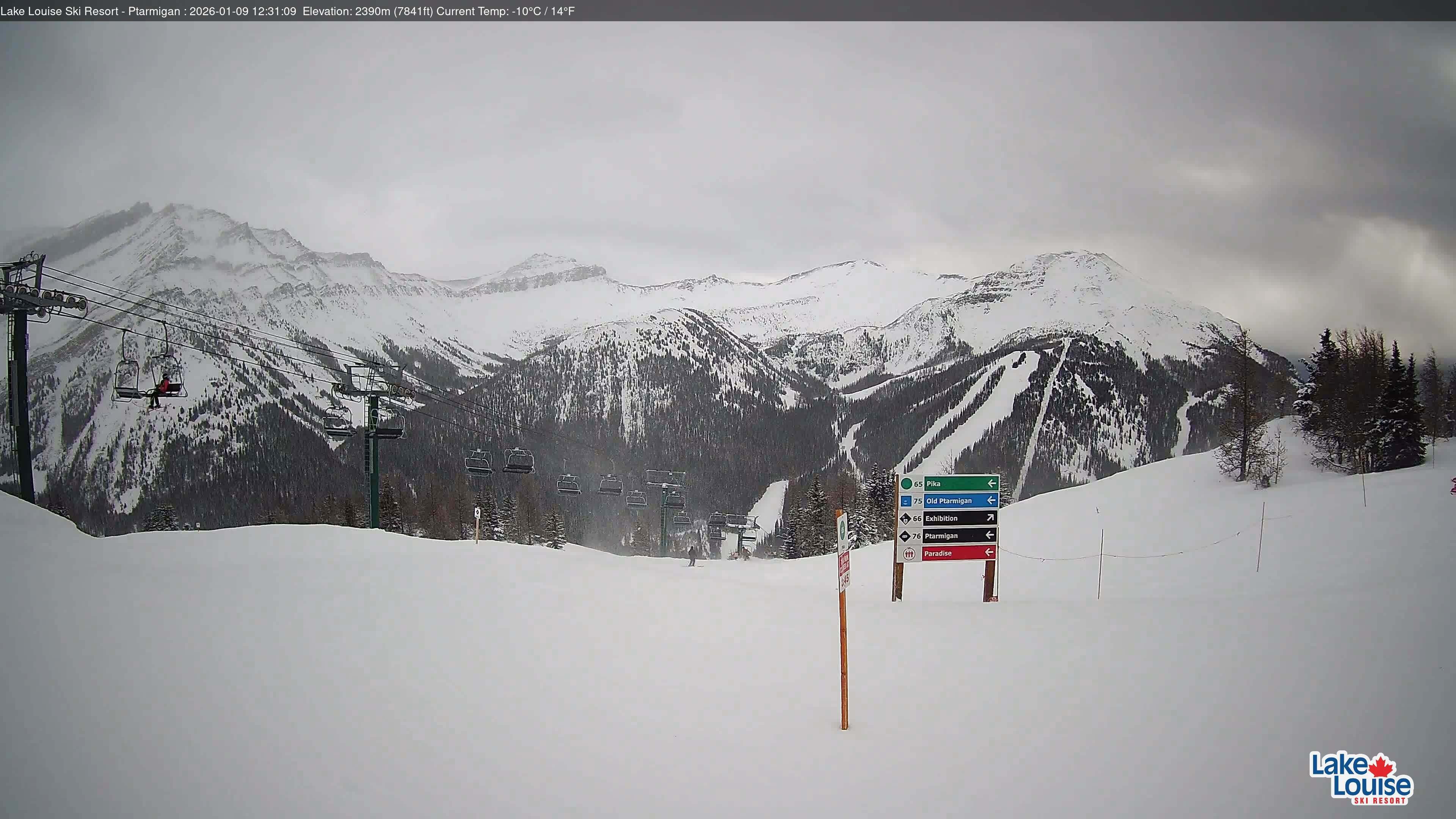 Archived image Webcam Lift Ptarmigan Panorama