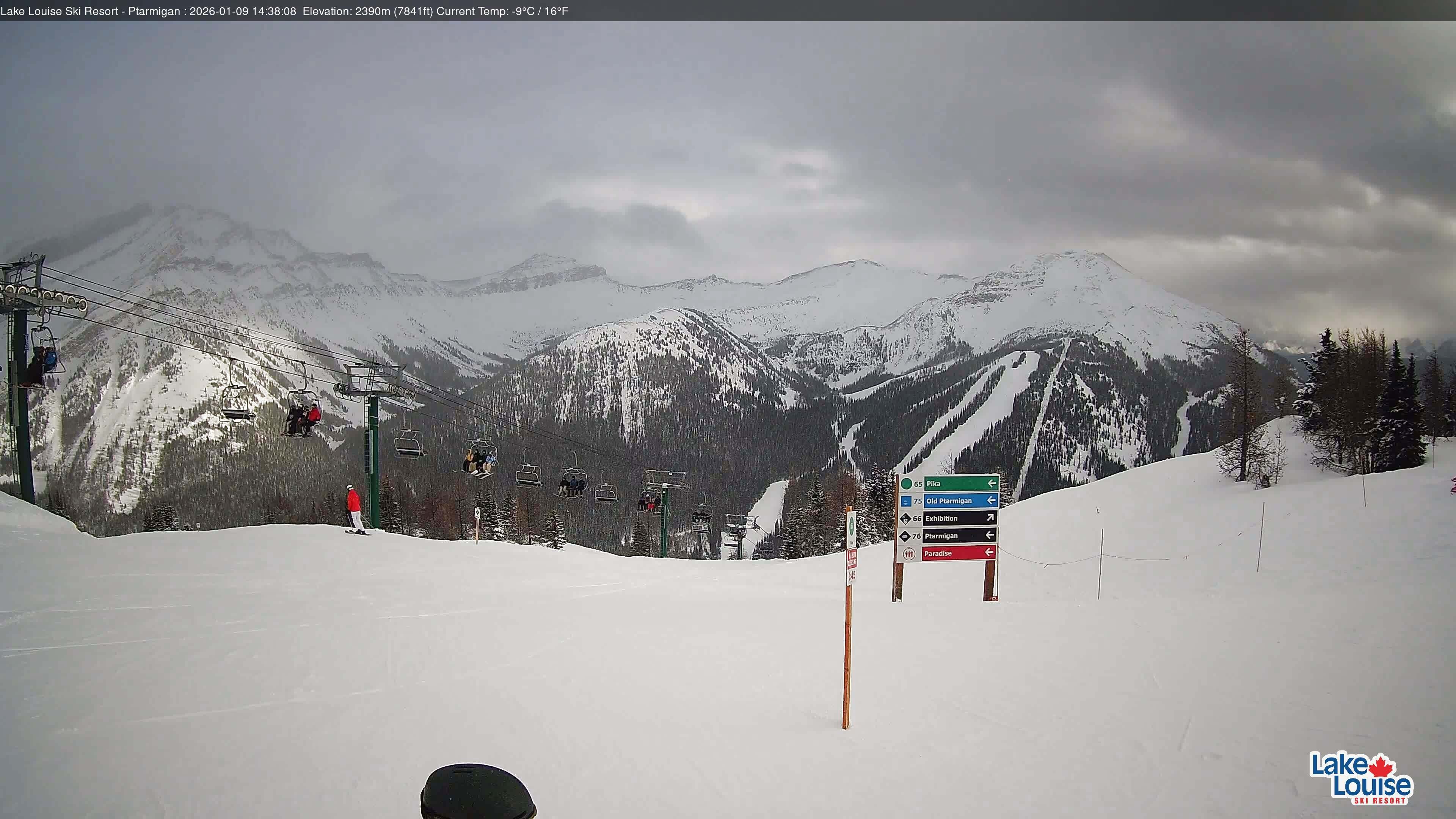 Archived image Webcam Lift Ptarmigan Panorama