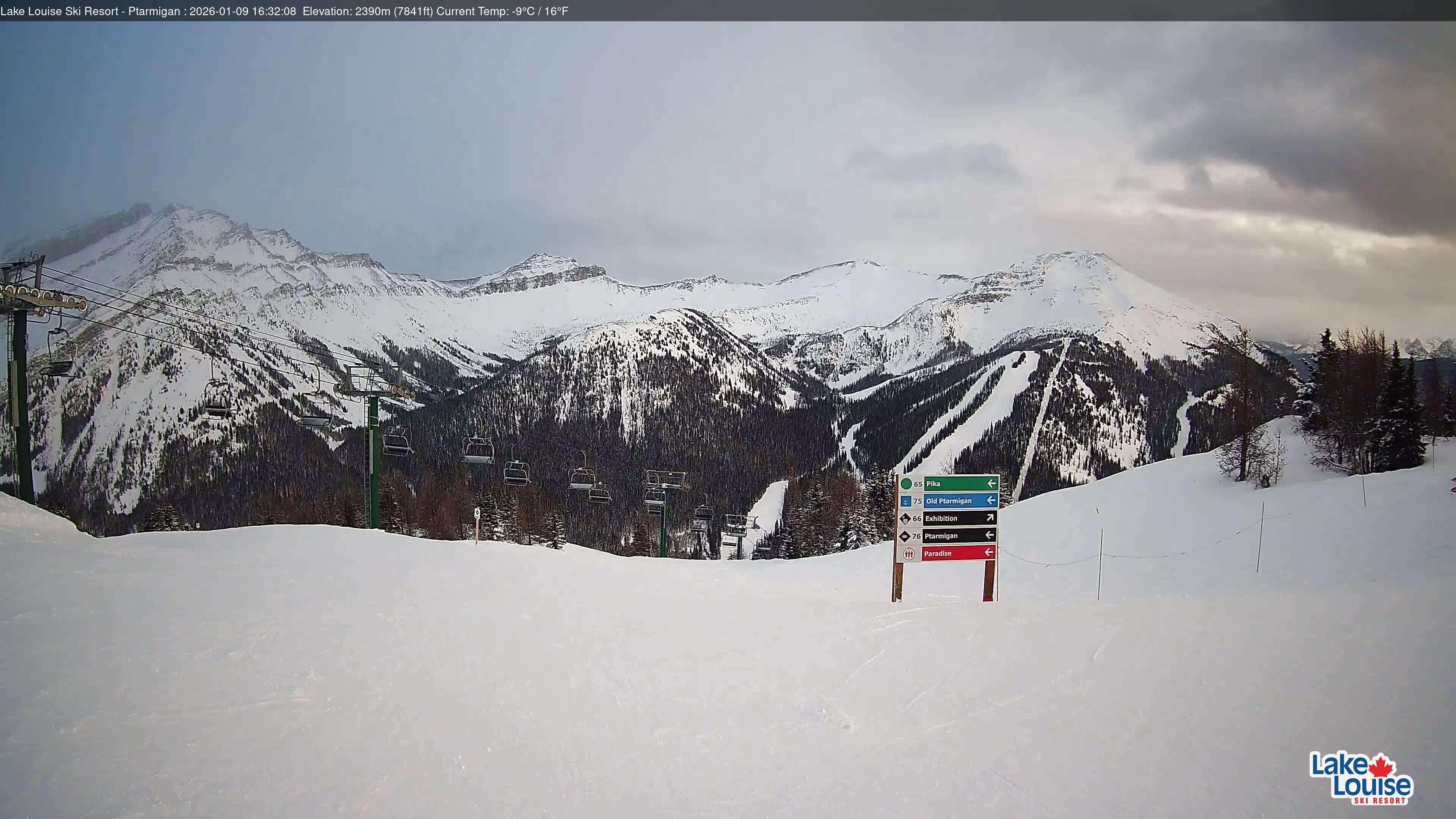 Archived image Webcam Lift Ptarmigan Panorama
