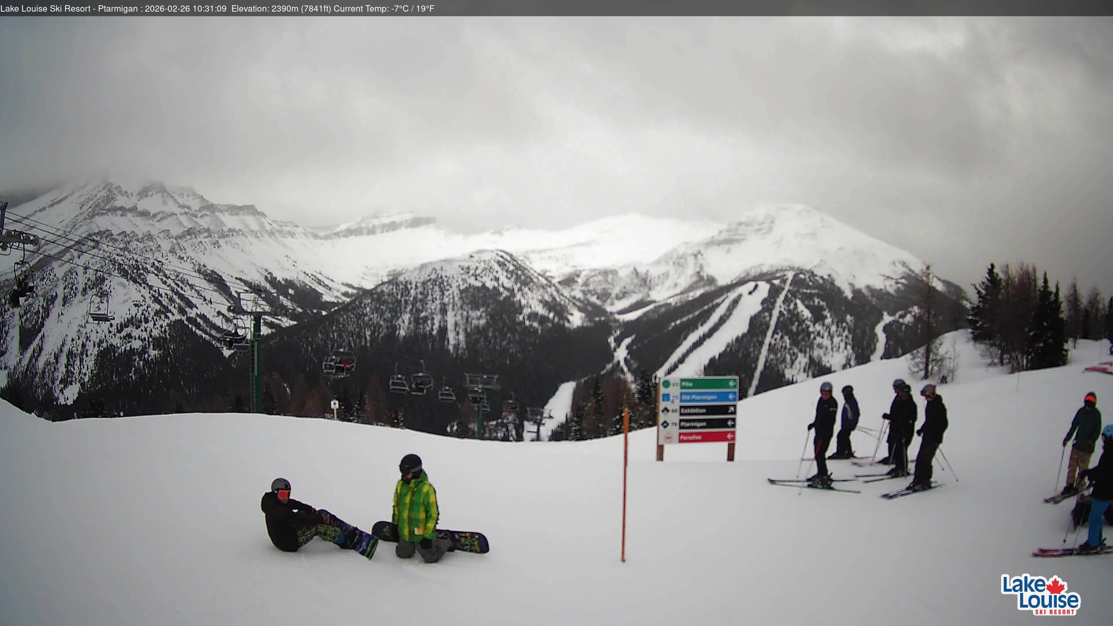 Archived image Webcam Lift Ptarmigan Panorama
