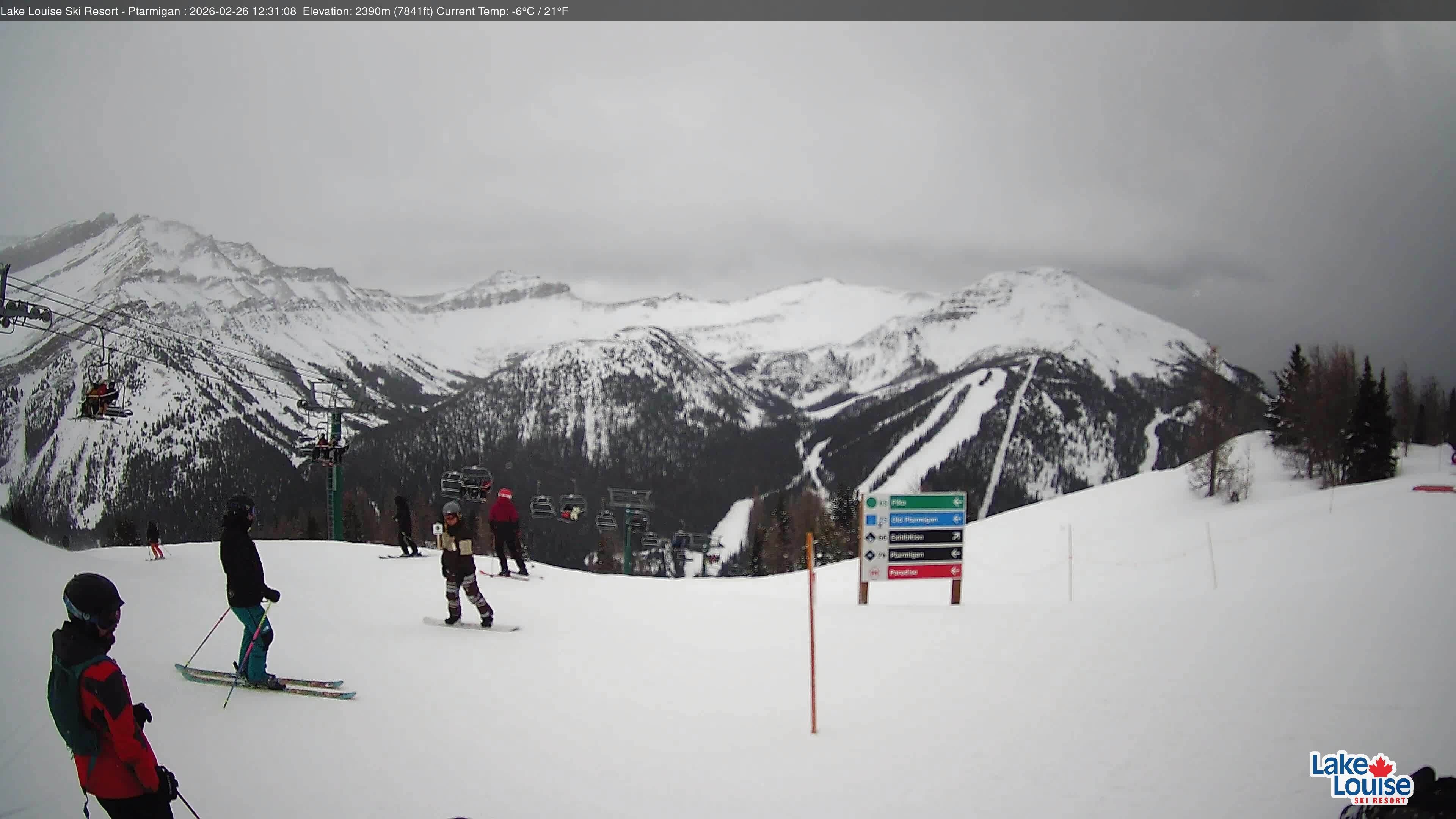 Archived image Webcam Lift Ptarmigan Panorama