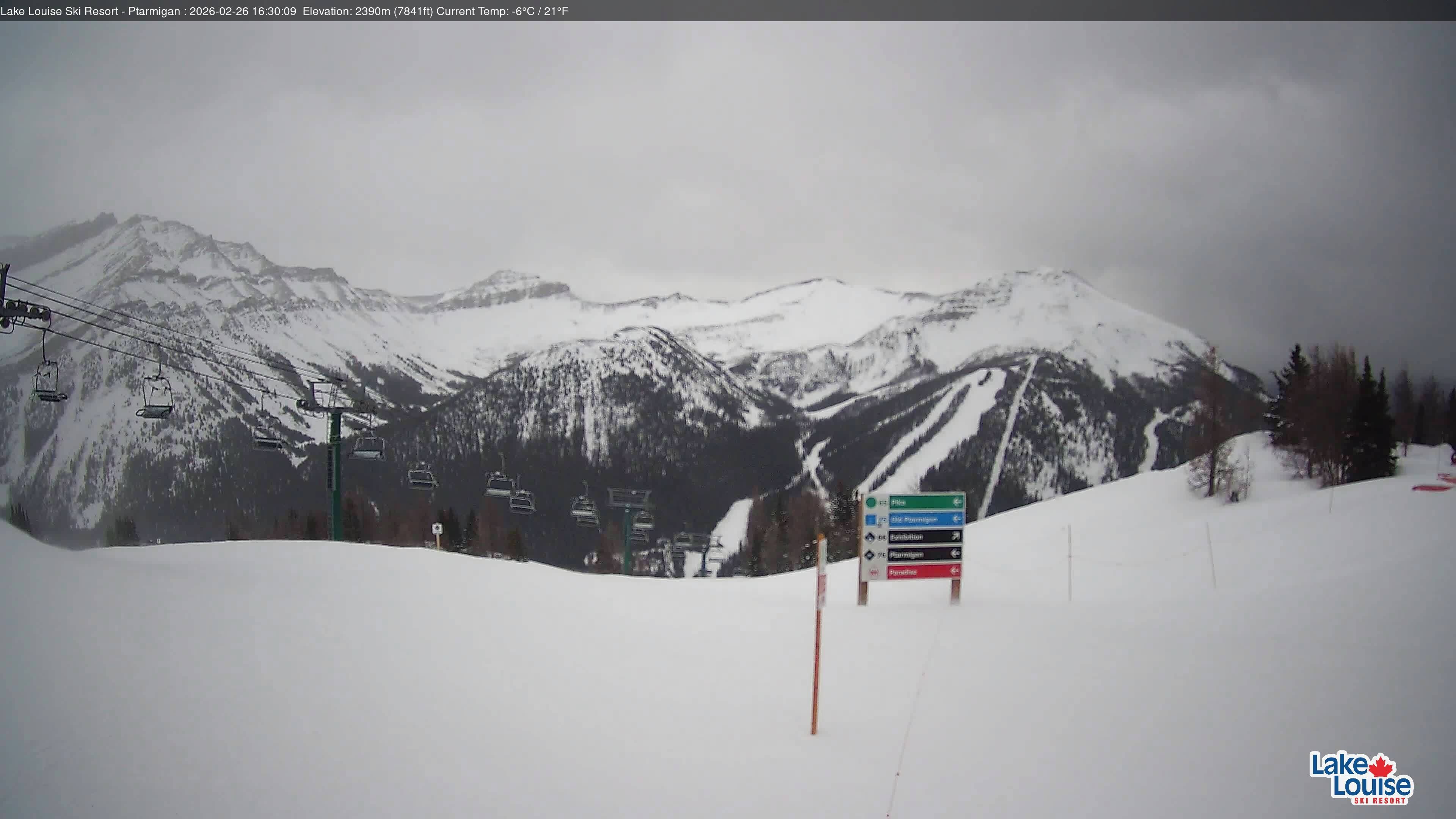 Archived image Webcam Lift Ptarmigan Panorama