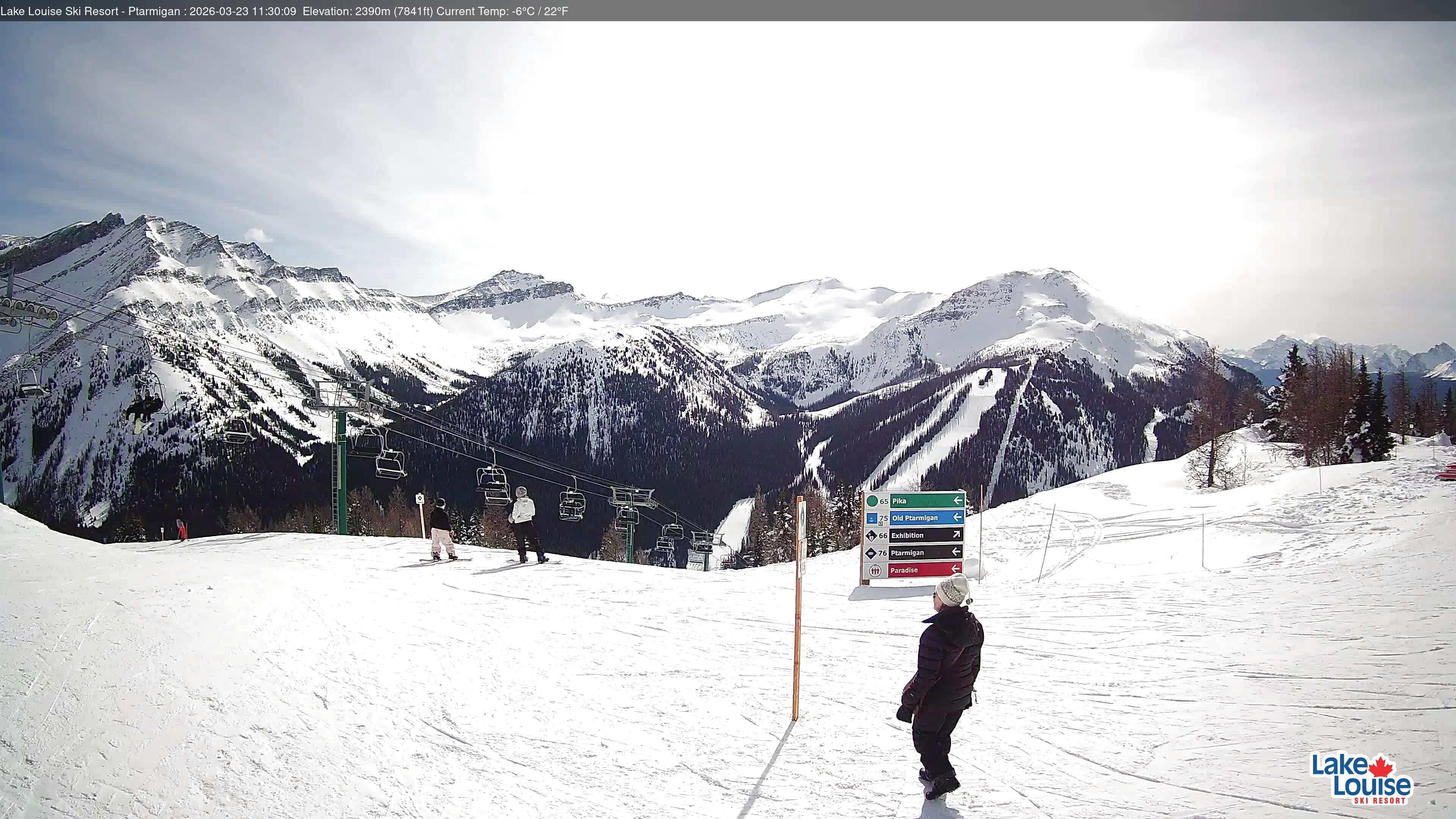 Archived image Webcam Lift Ptarmigan Panorama