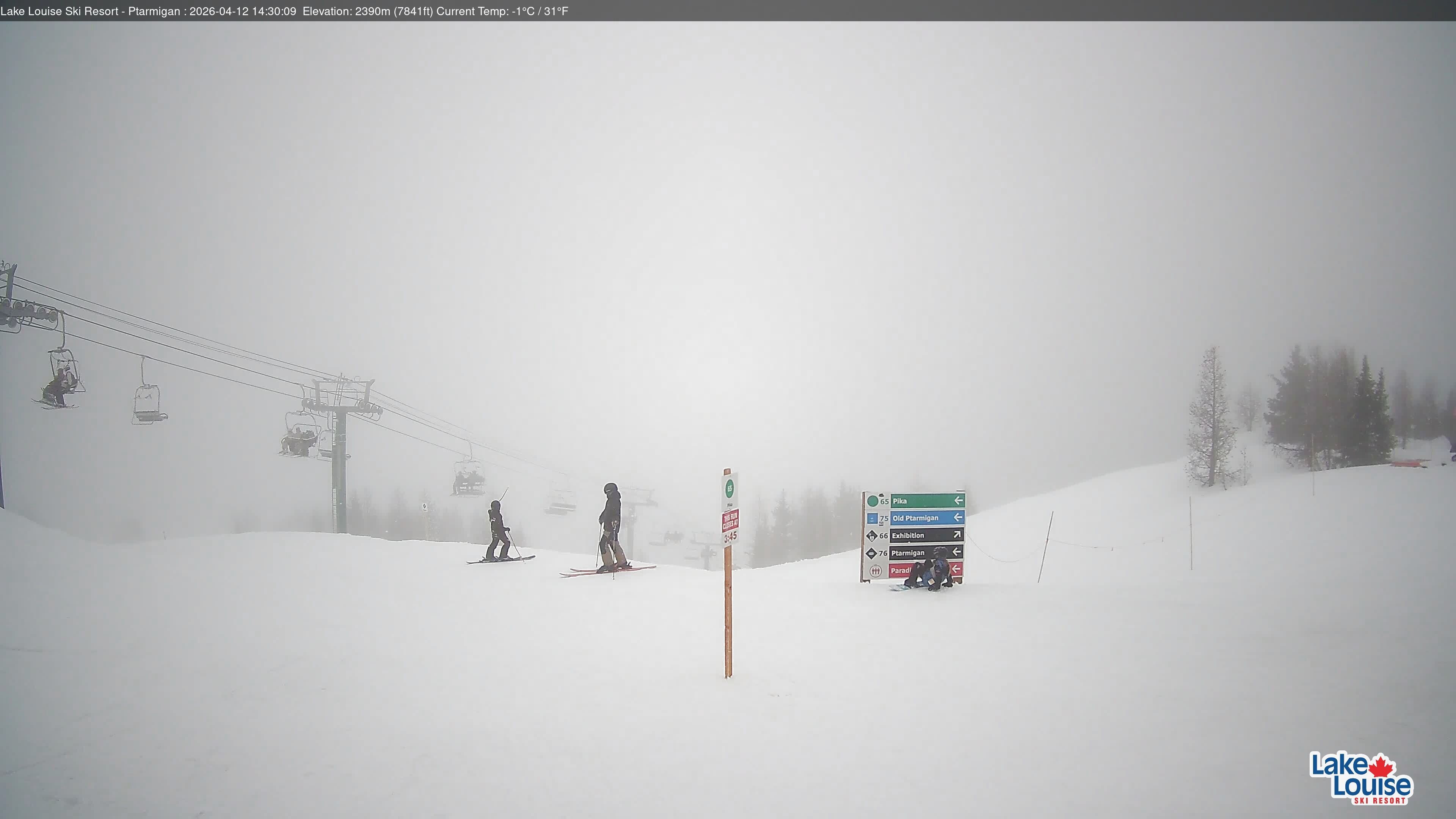 Archived image Webcam Lift Ptarmigan Panorama