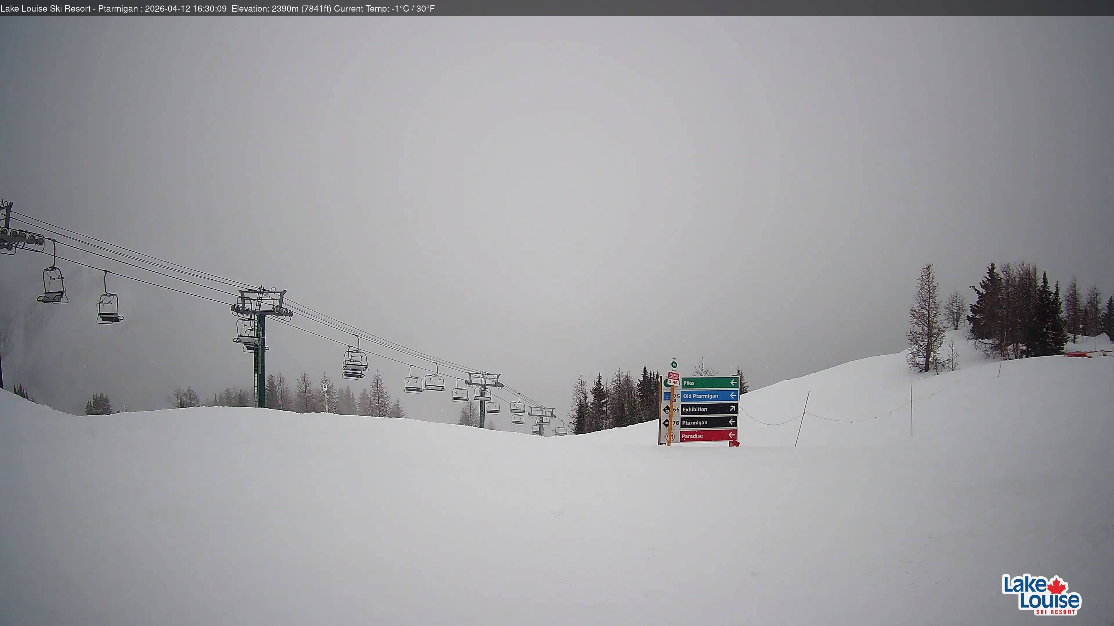 Archived image Webcam Lift Ptarmigan Panorama