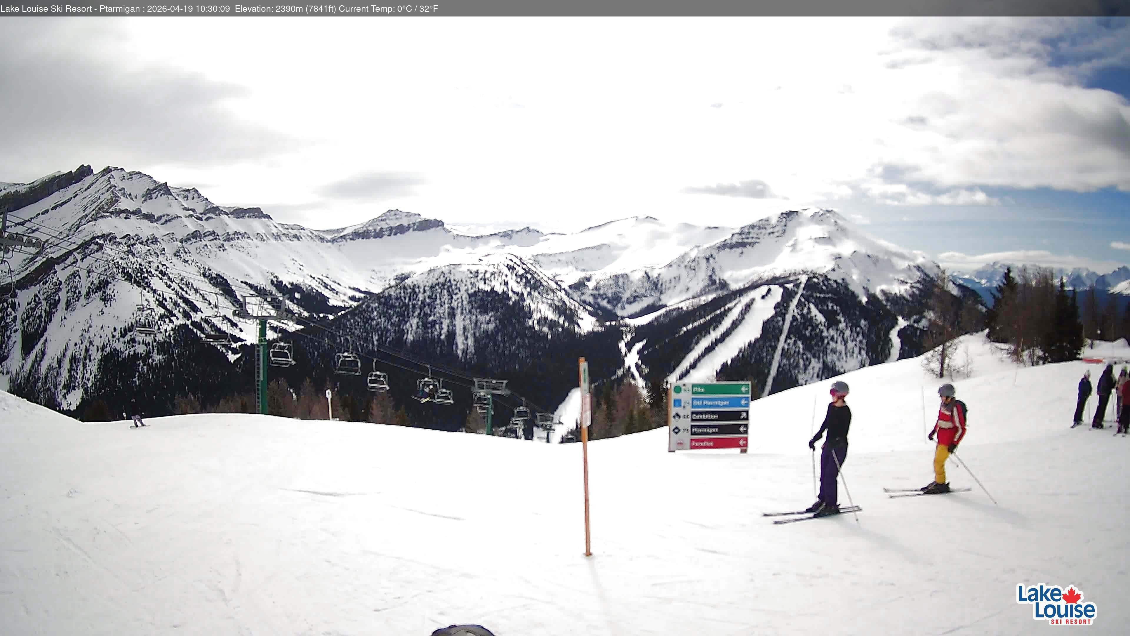 Archived image Webcam Lift Ptarmigan Panorama