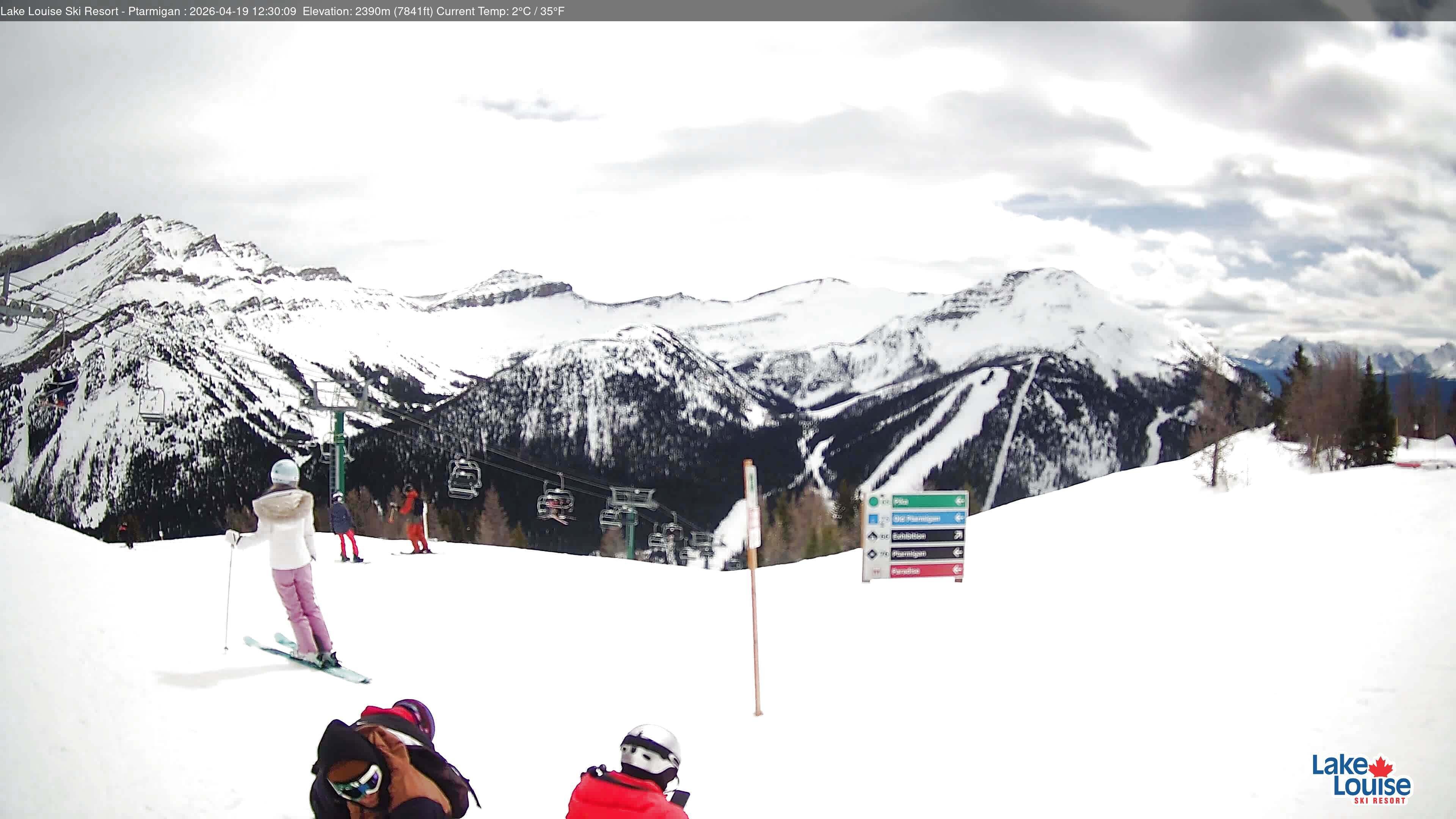 Archived image Webcam Lift Ptarmigan Panorama