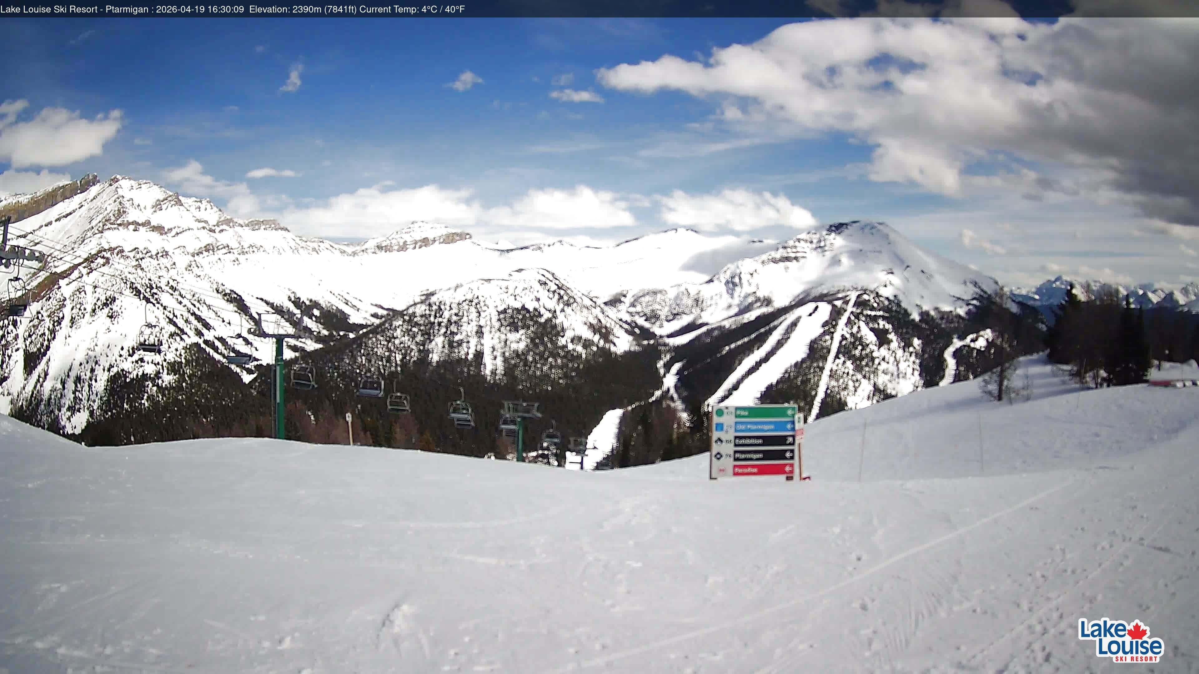 Archived image Webcam Lift Ptarmigan Panorama