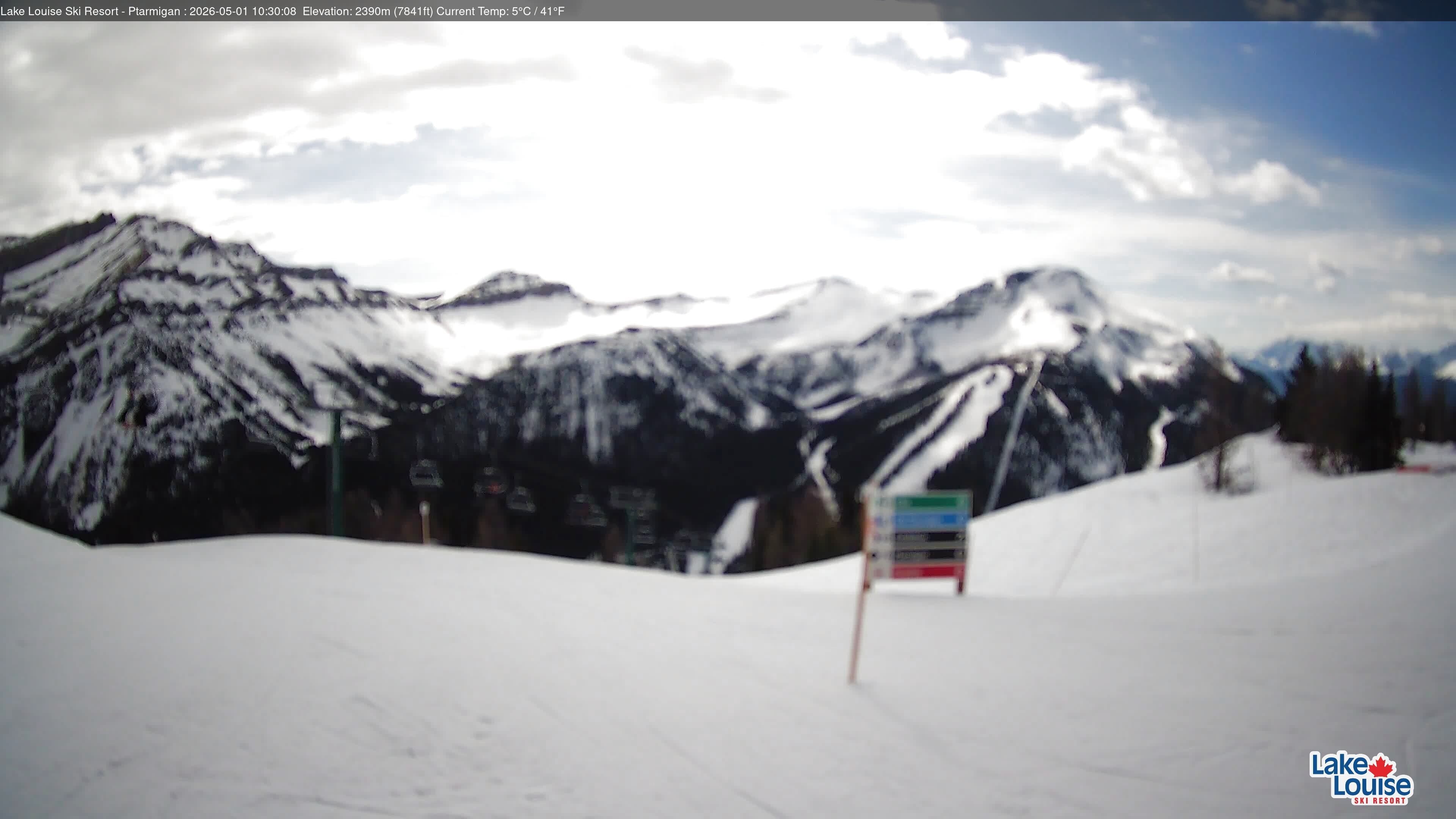 Archived image Webcam Lift Ptarmigan Panorama