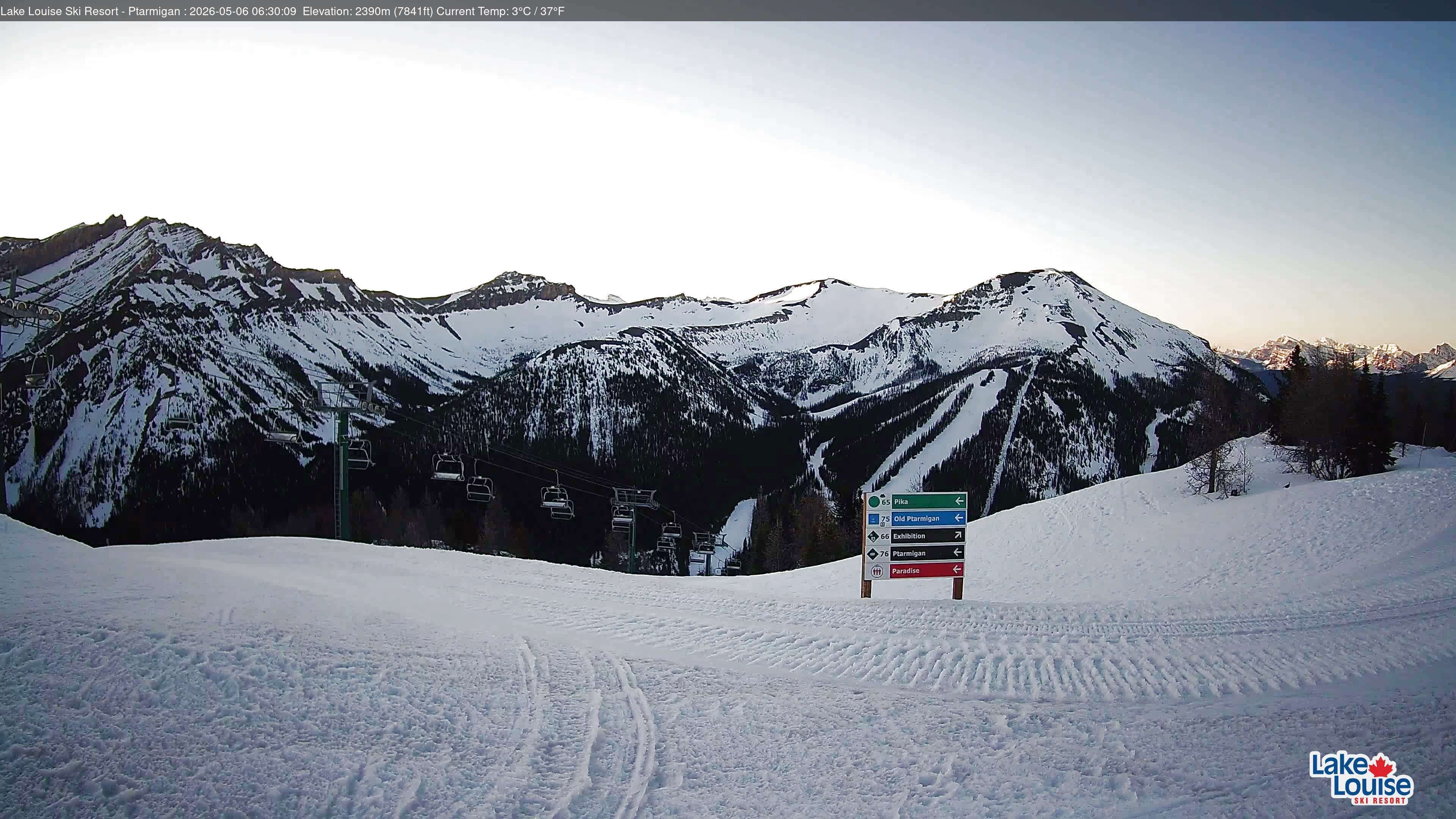 Archived image Webcam Lift Ptarmigan Panorama