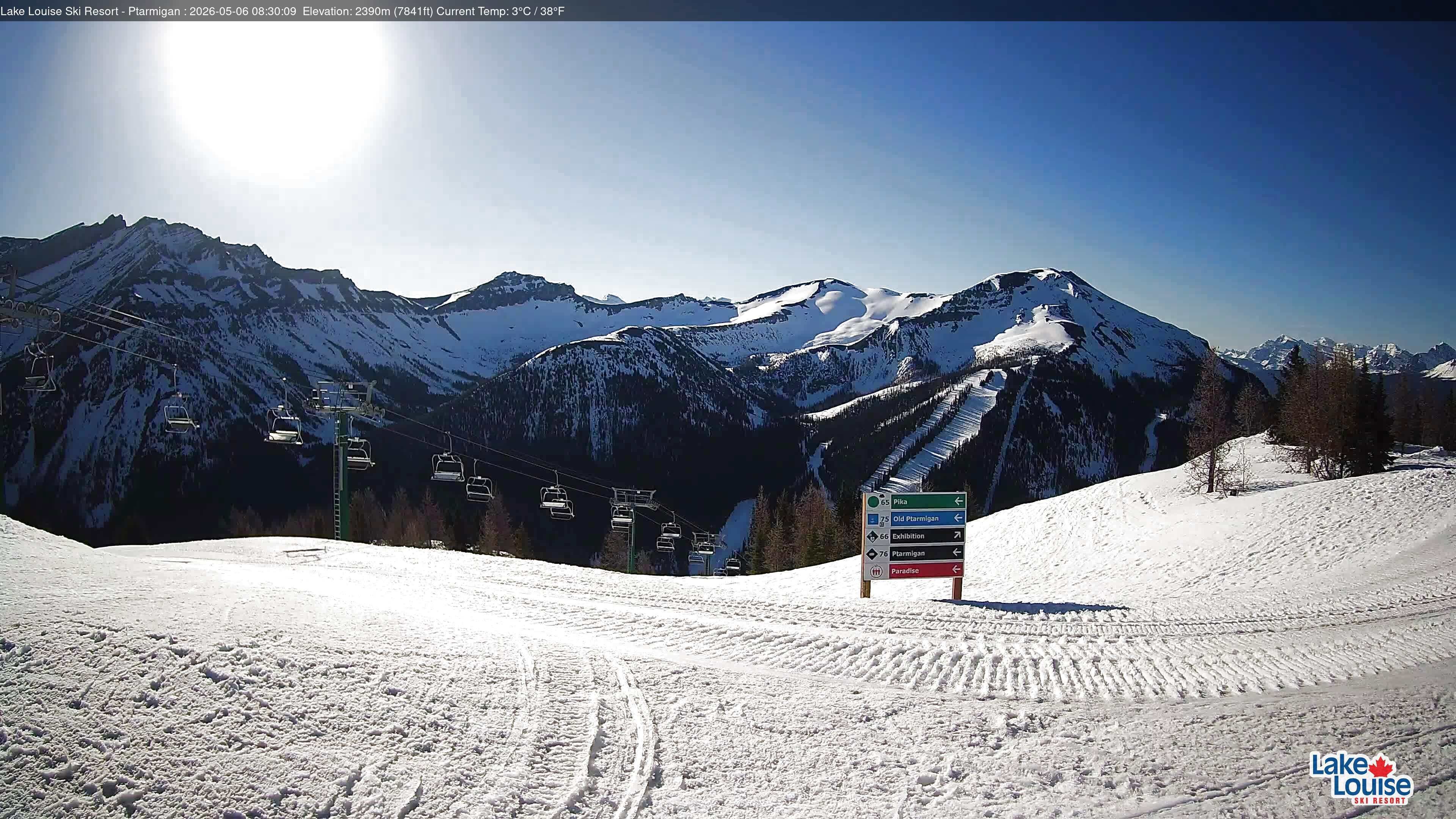 Archived image Webcam Lift Ptarmigan Panorama