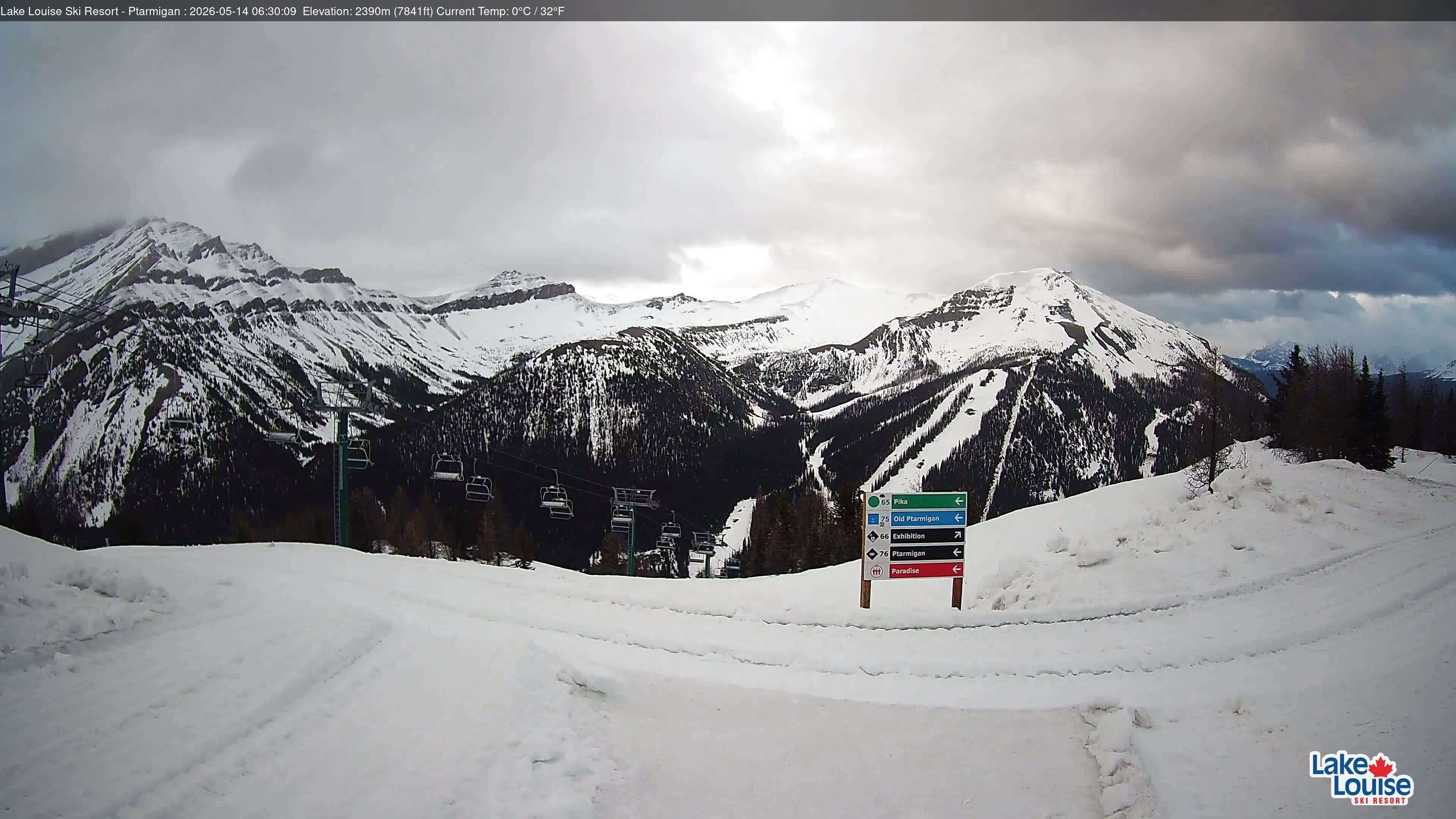 Archived image Webcam Lift Ptarmigan Panorama
