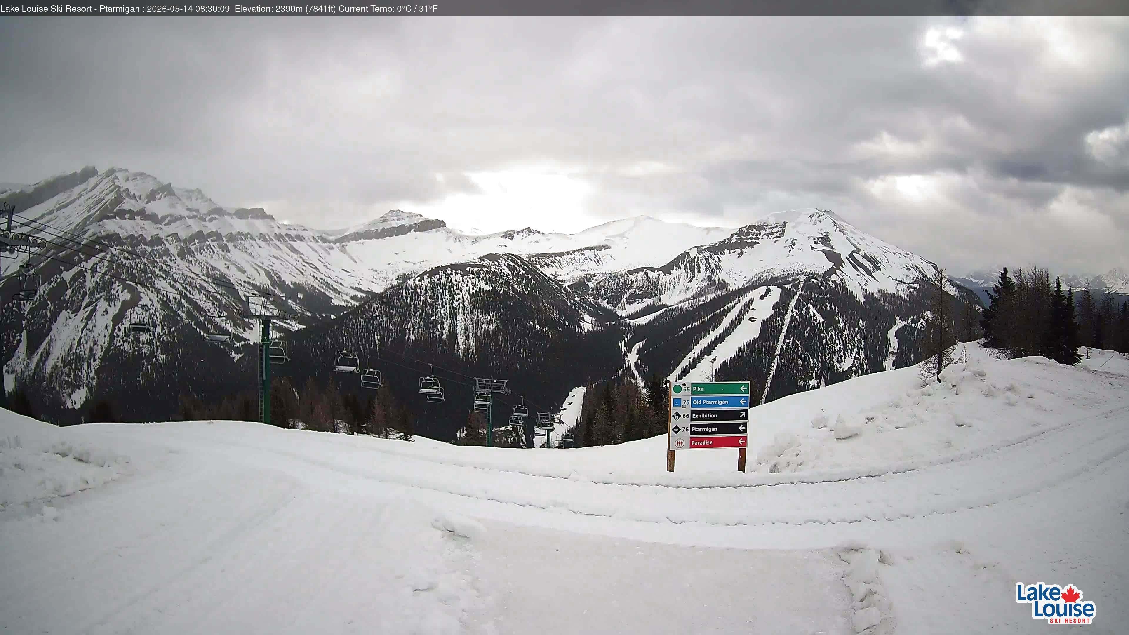 Archived image Webcam Lift Ptarmigan Panorama