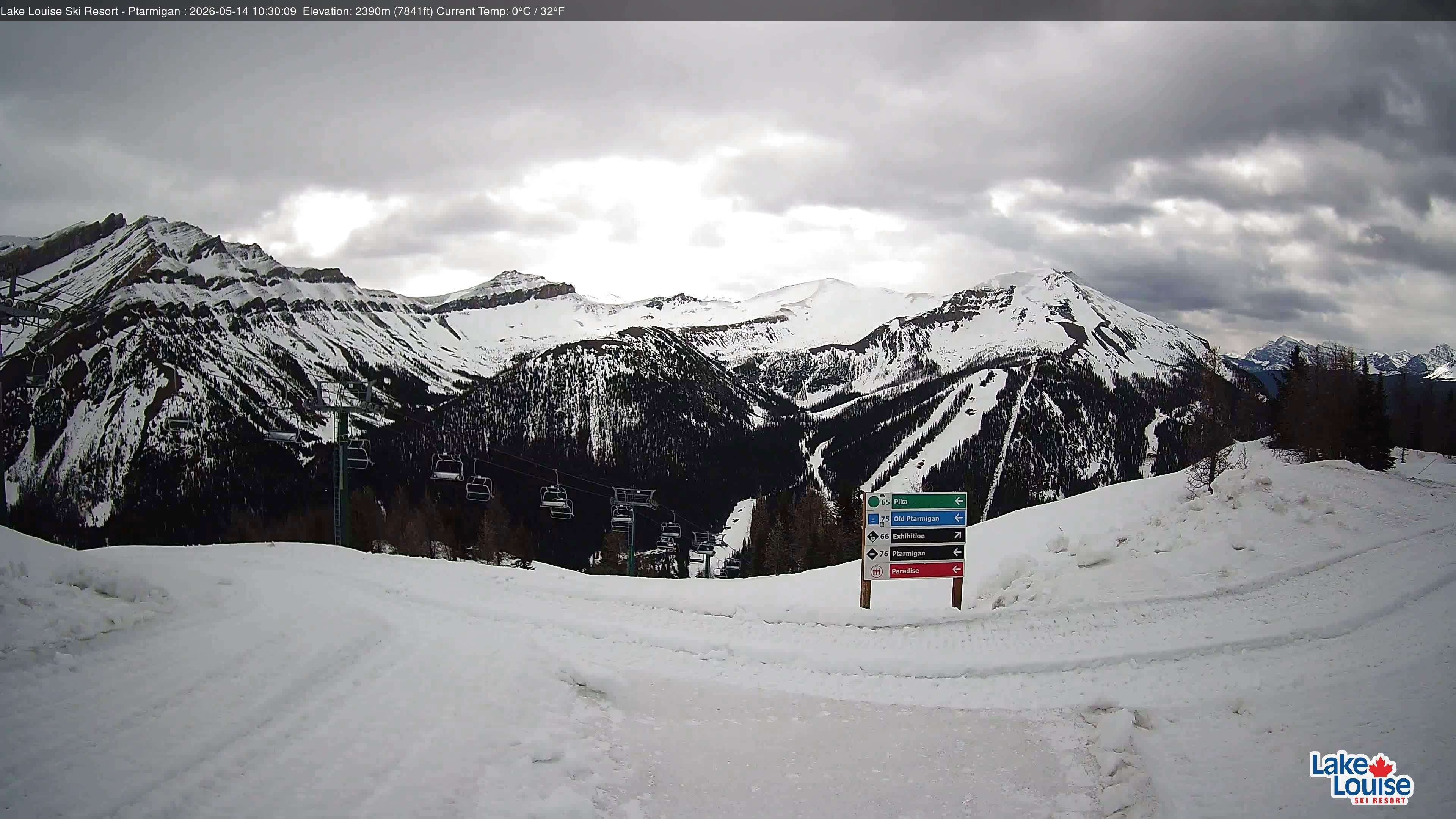 Archived image Webcam Lift Ptarmigan Panorama