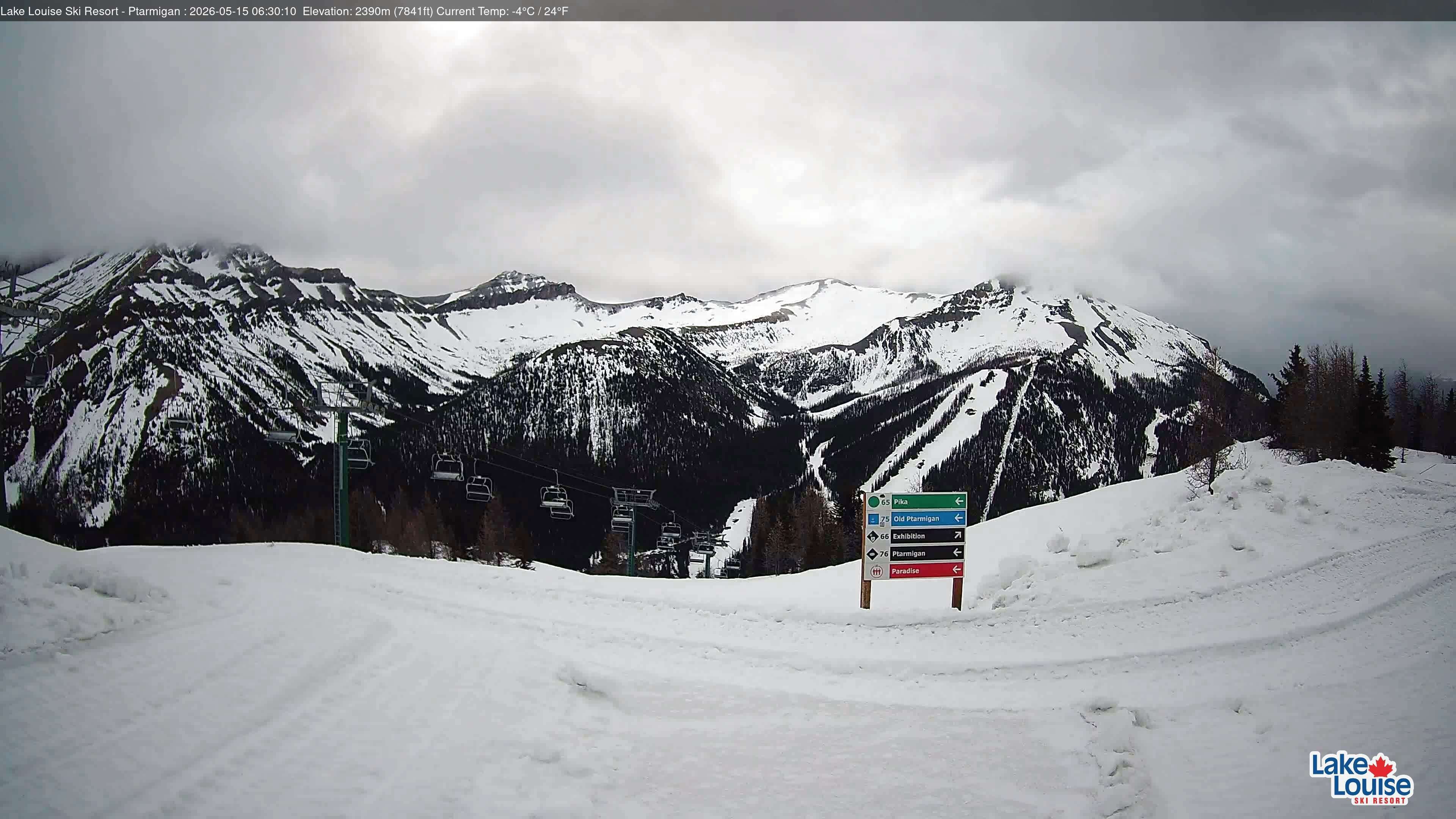 Archived image Webcam Lift Ptarmigan Panorama