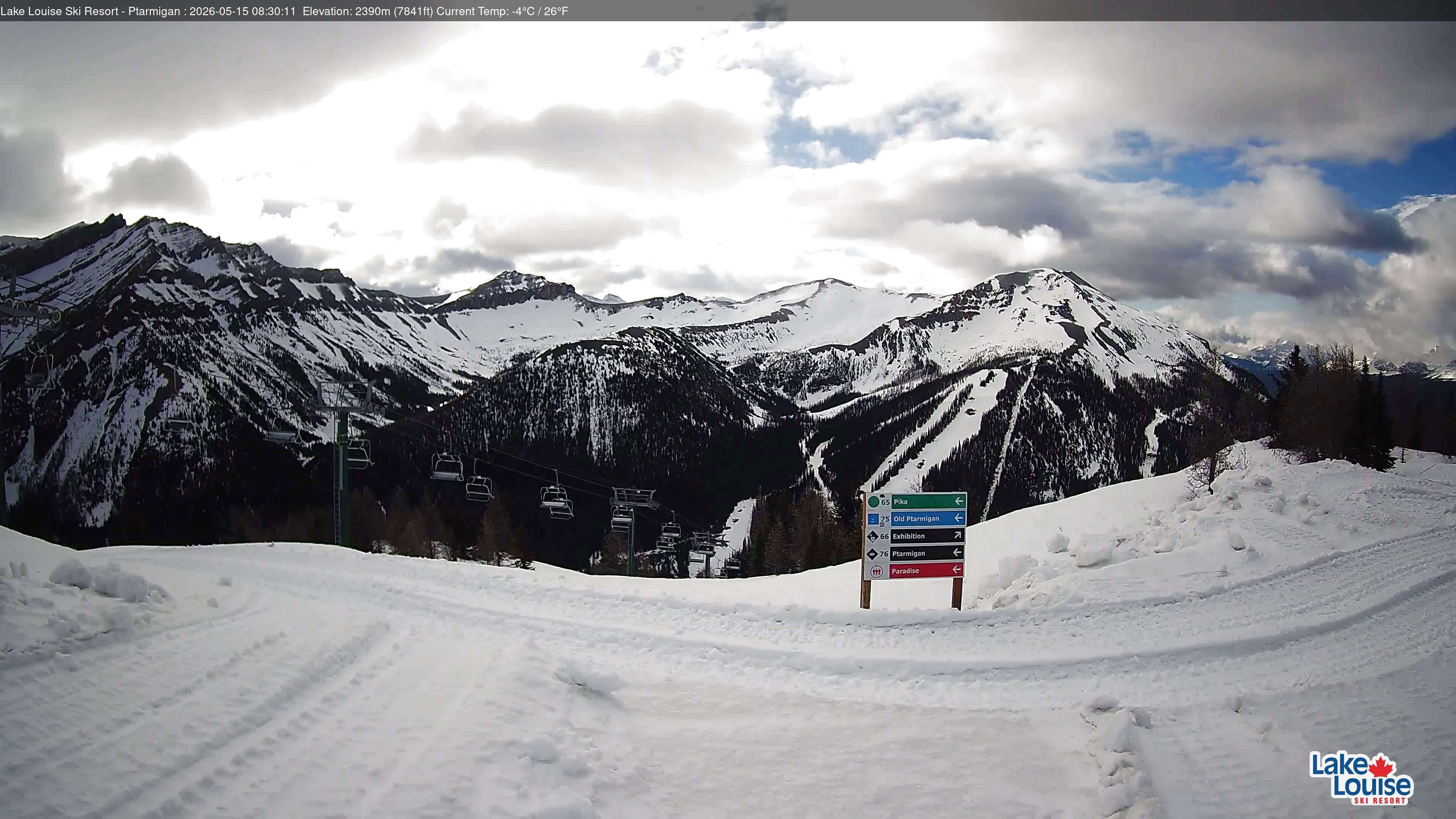 Archived image Webcam Lift Ptarmigan Panorama