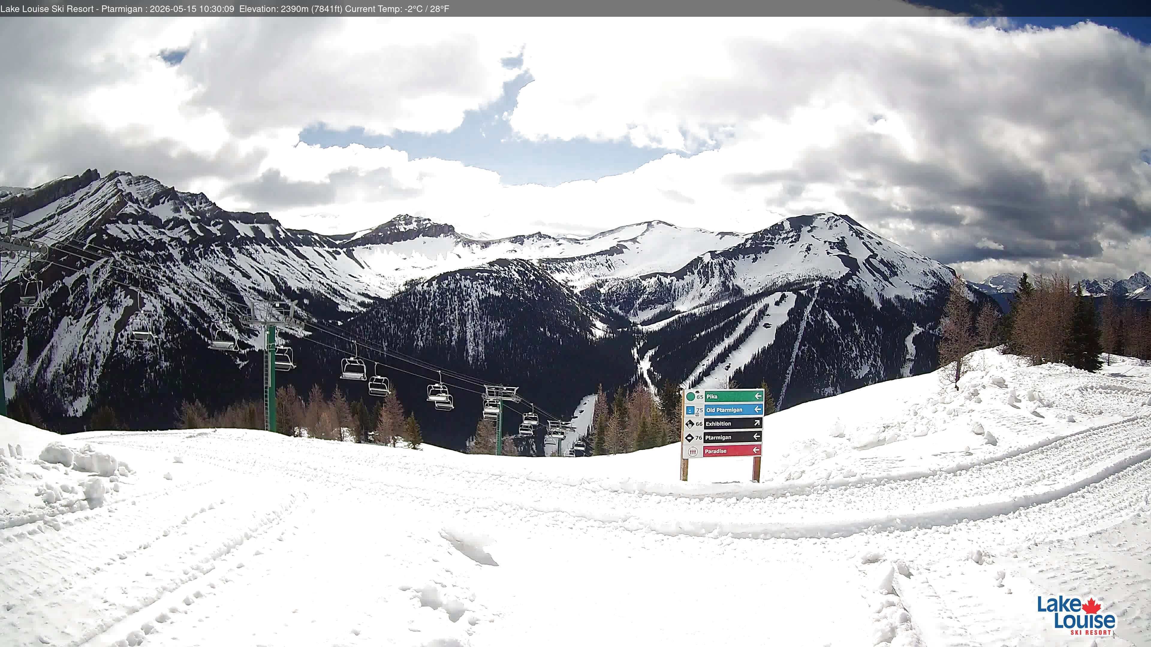 Archived image Webcam Lift Ptarmigan Panorama