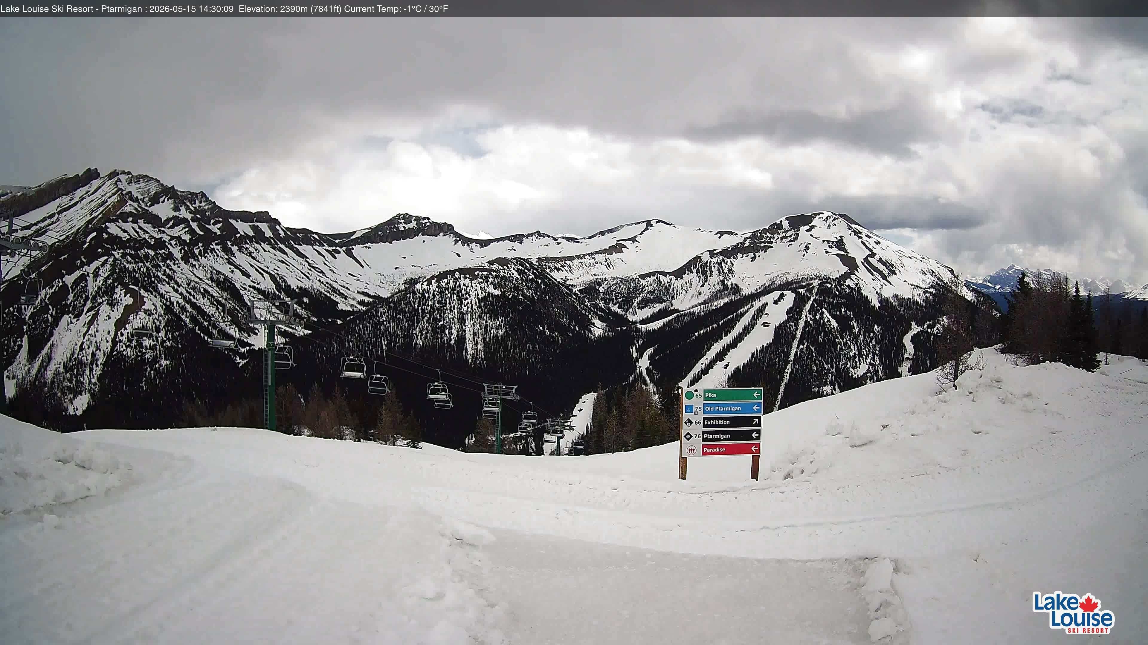 Archived image Webcam Lift Ptarmigan Panorama
