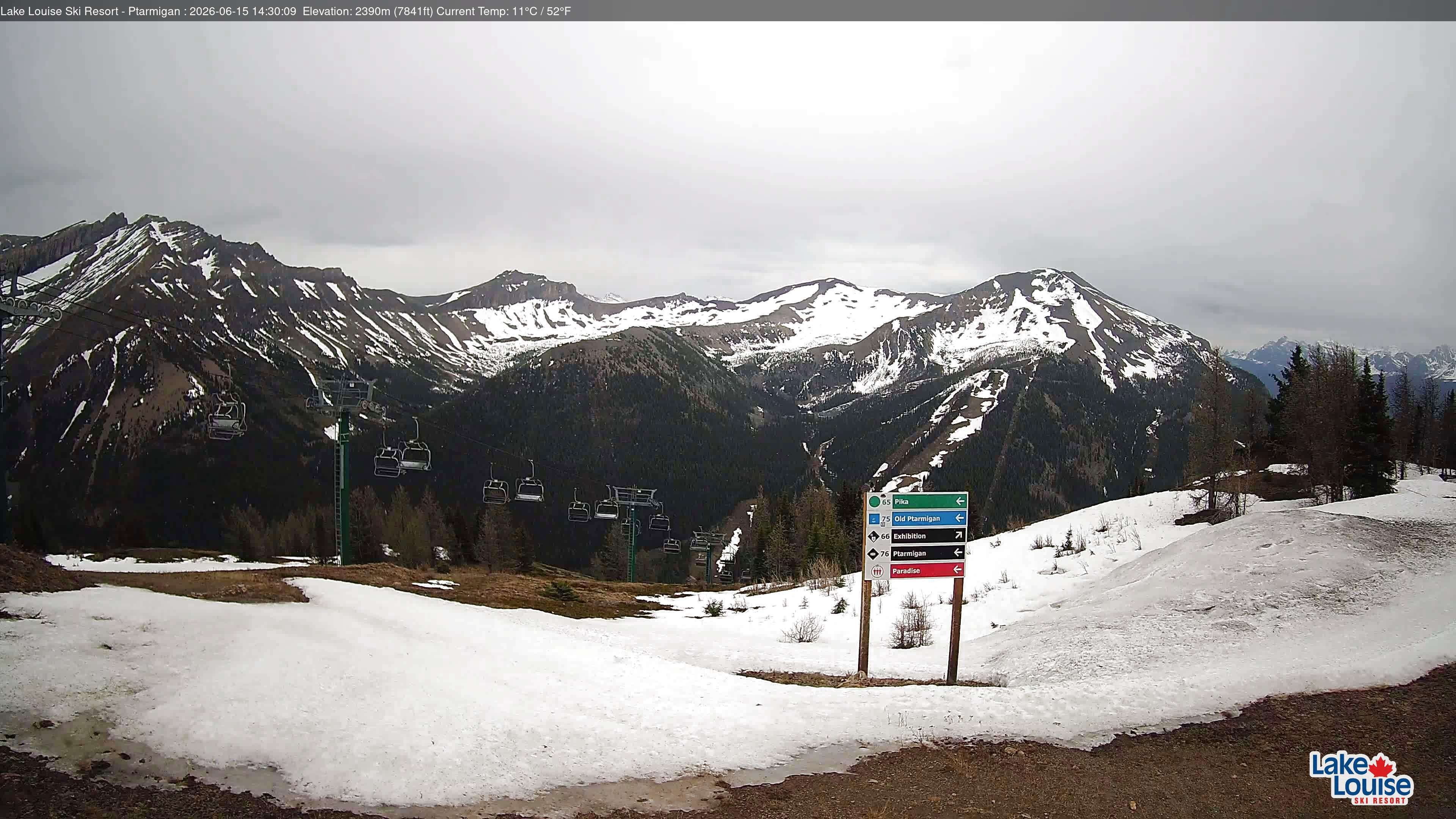 Archiv Foto Webcam Ptarmigan Panoramablick