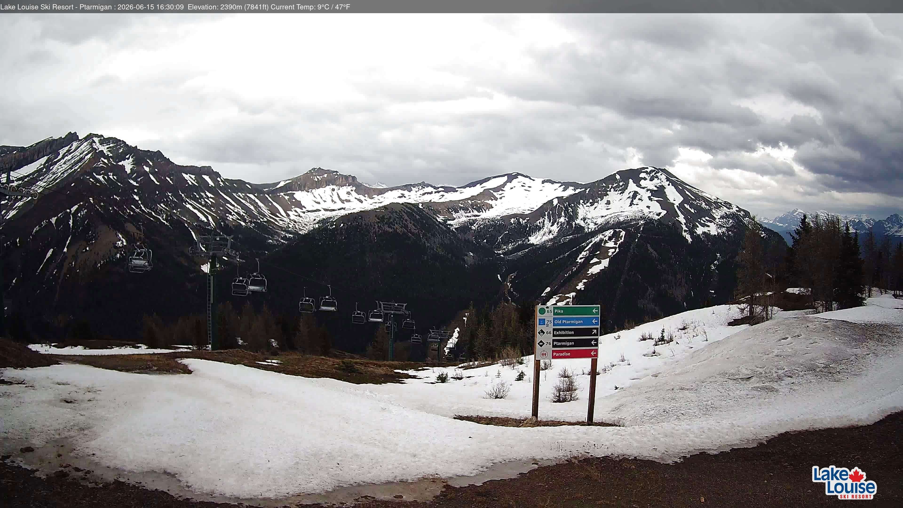 Archiv Foto Webcam Ptarmigan Panoramablick