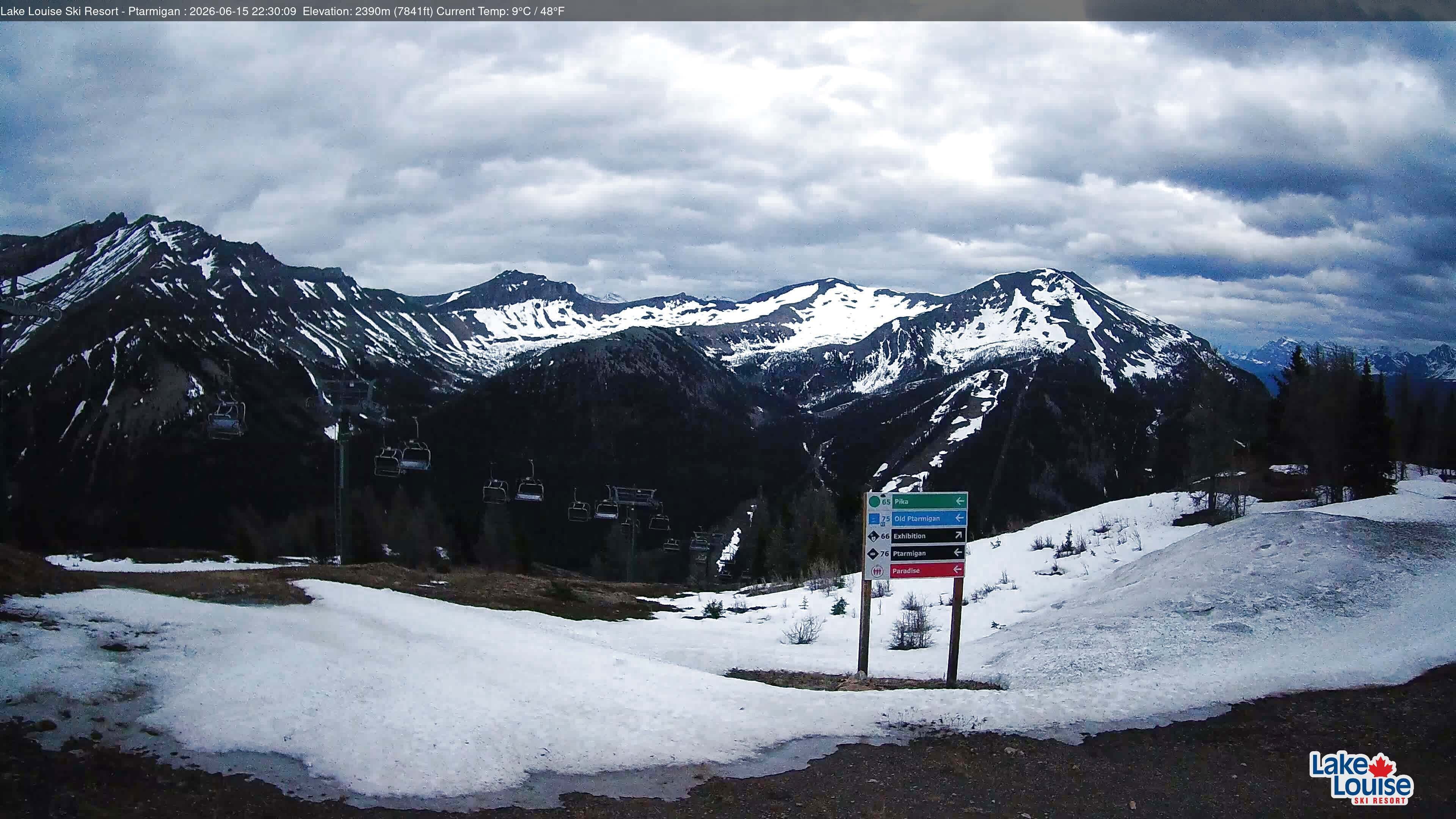Archiv Foto Webcam Ptarmigan Panoramablick