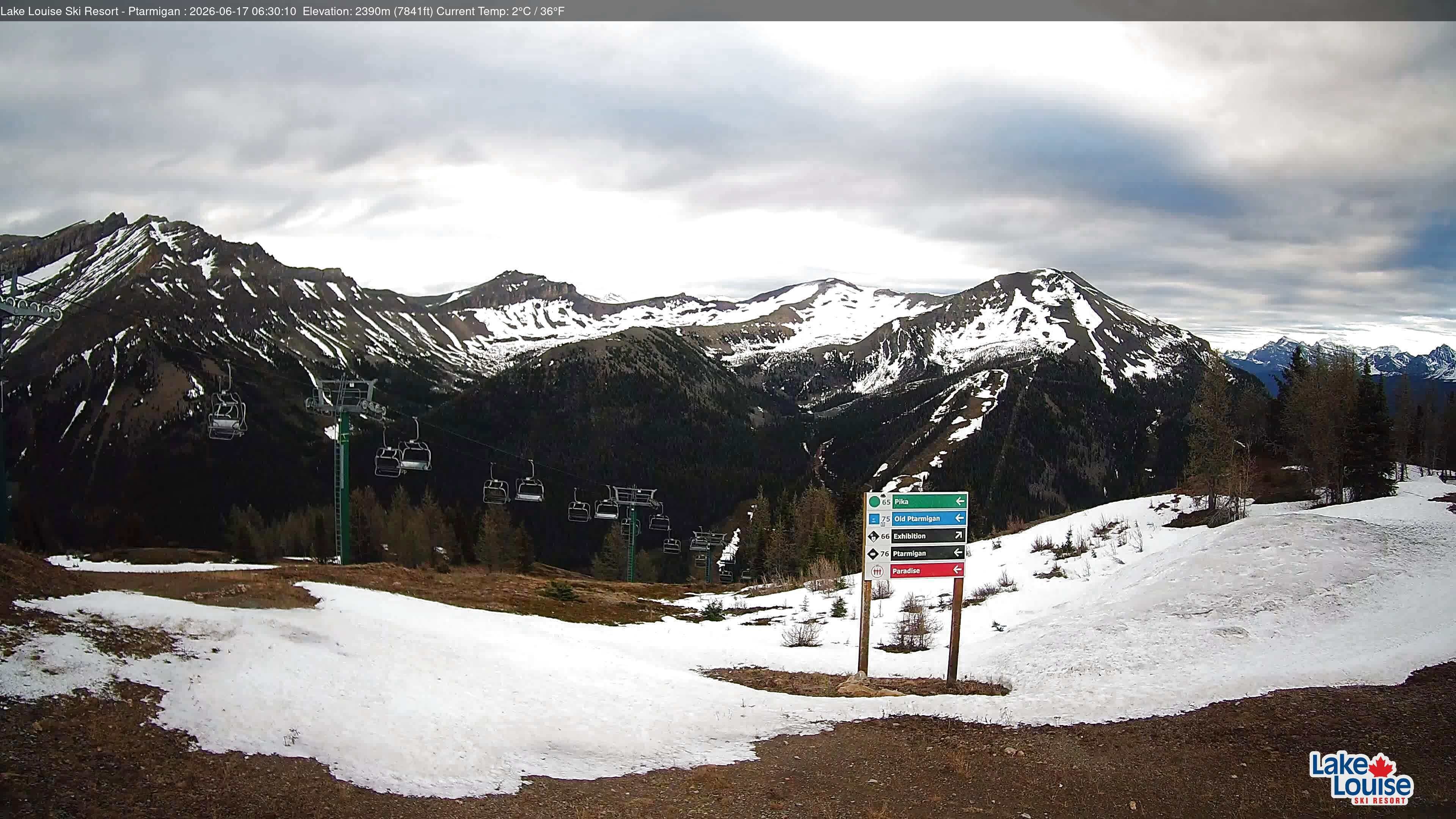 Archiv Foto Webcam Ptarmigan Panoramablick