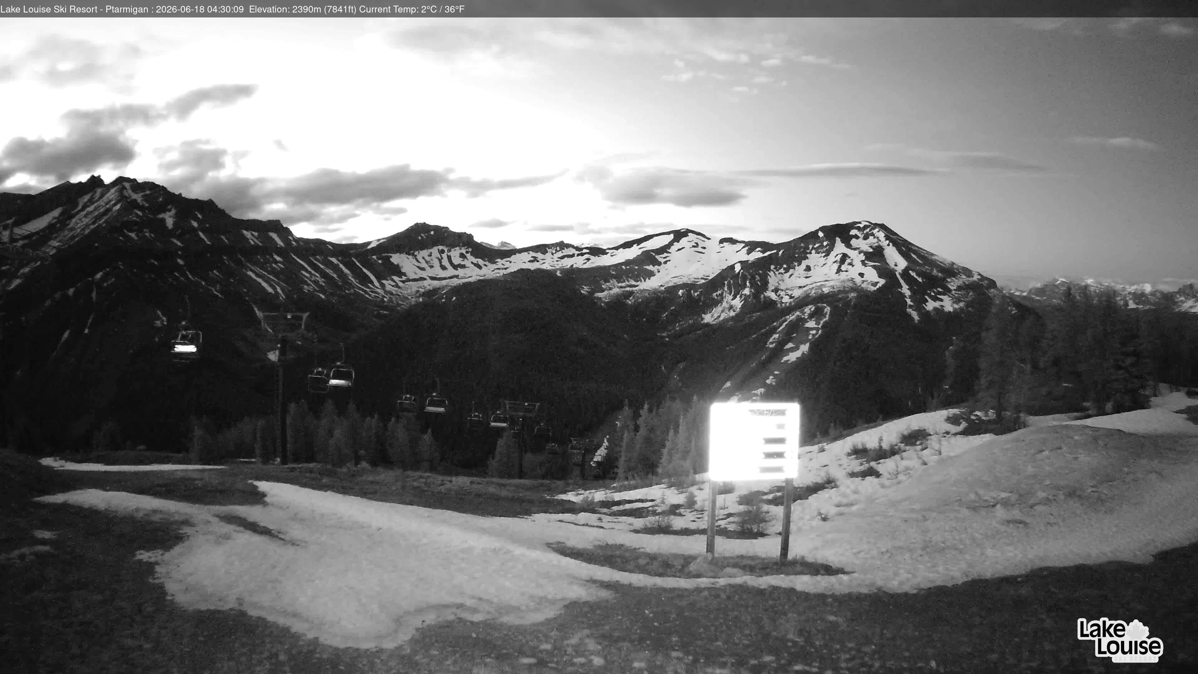 Archived image Webcam Lift Ptarmigan Panorama