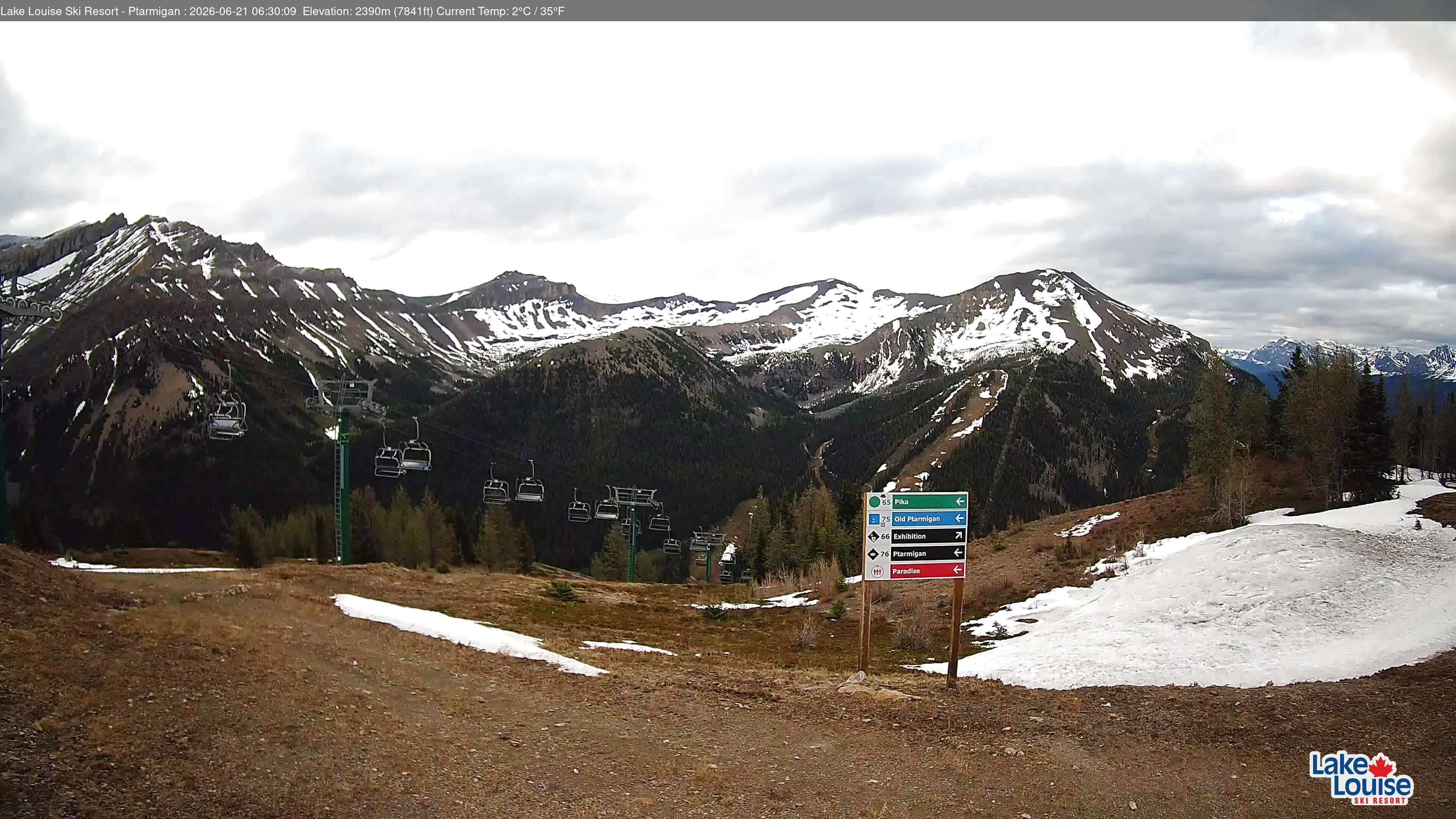Archiv Foto Webcam Ptarmigan Panoramablick