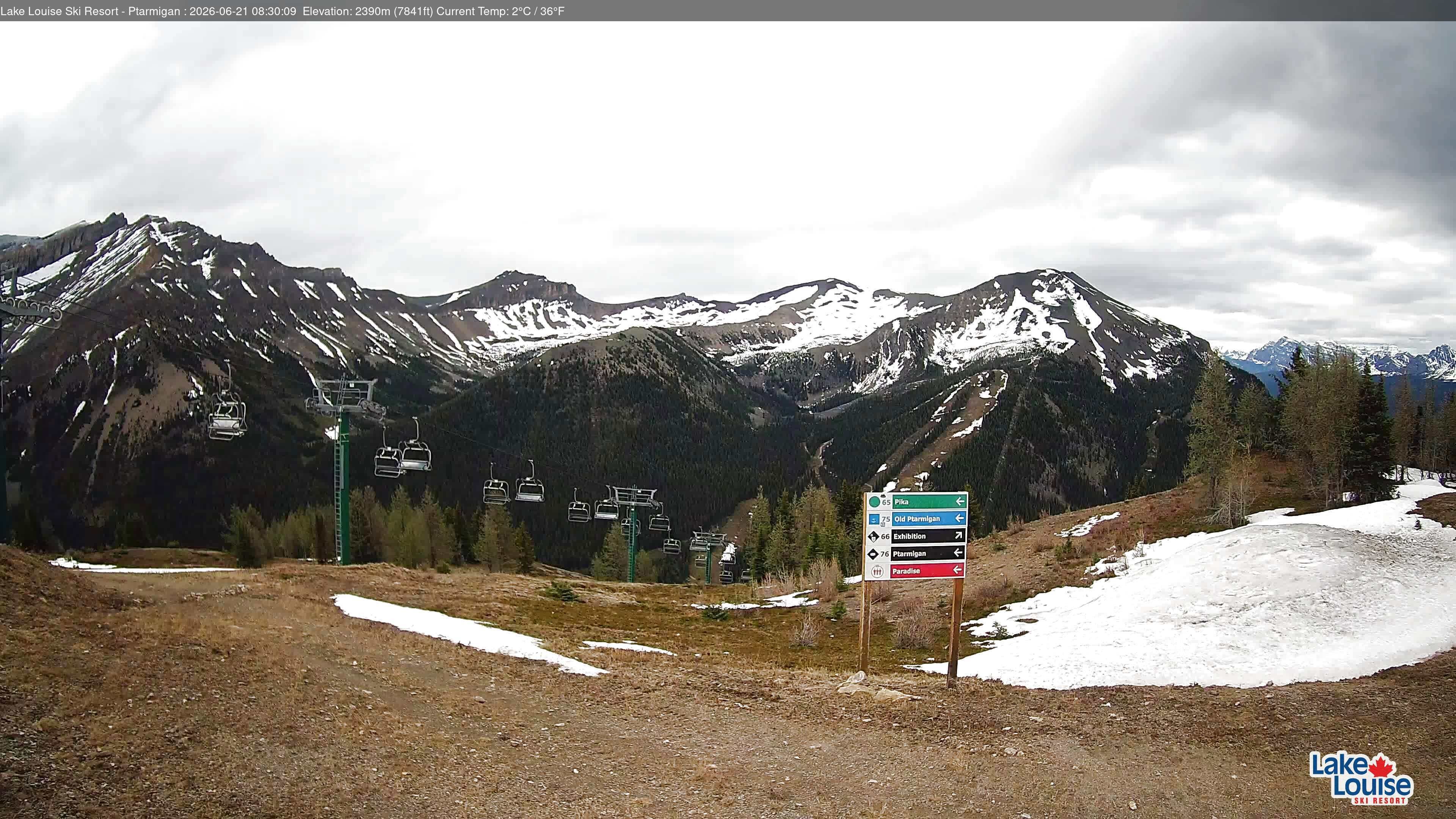 Archiv Foto Webcam Ptarmigan Panoramablick