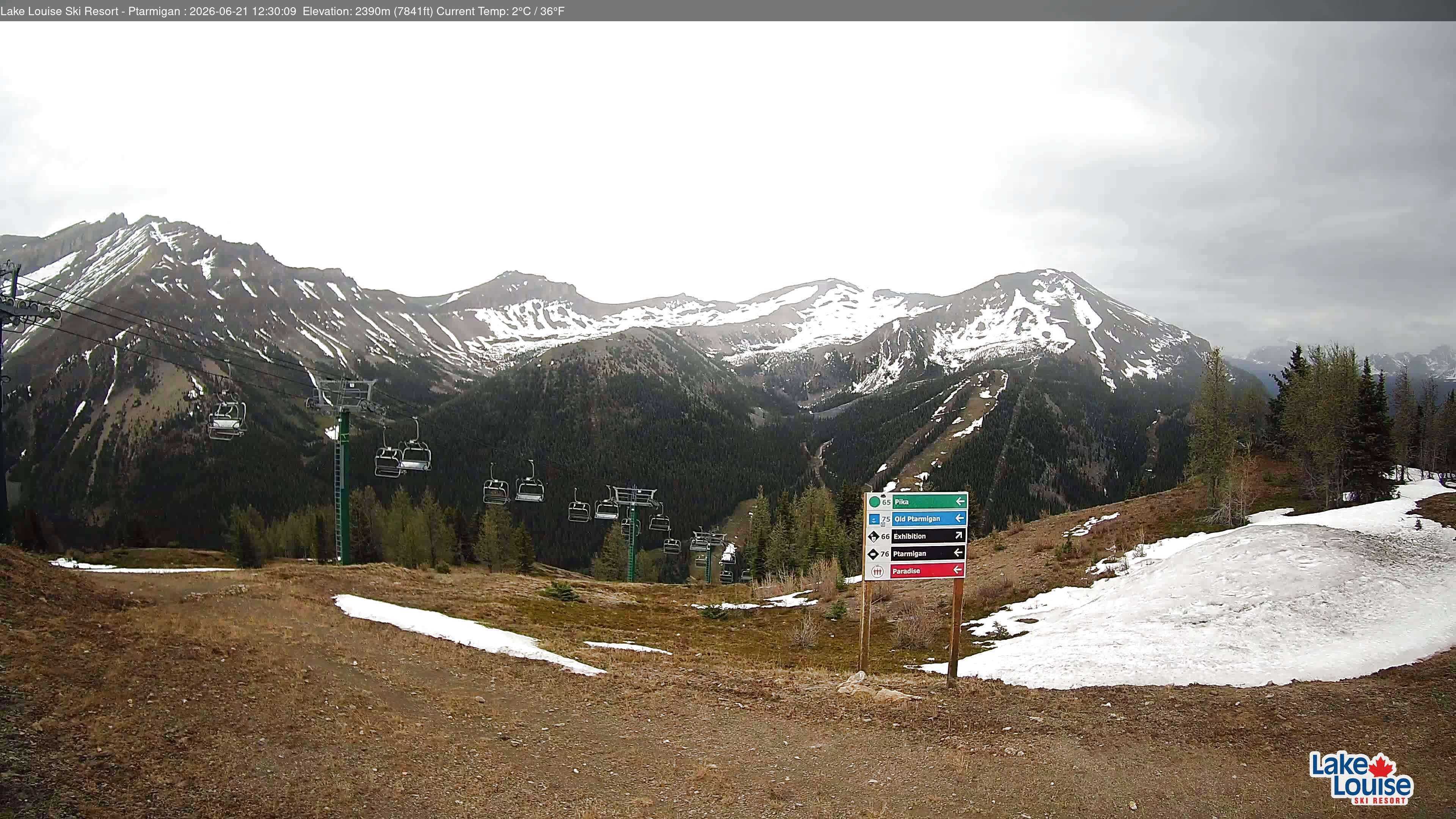 Archiv Foto Webcam Ptarmigan Panoramablick