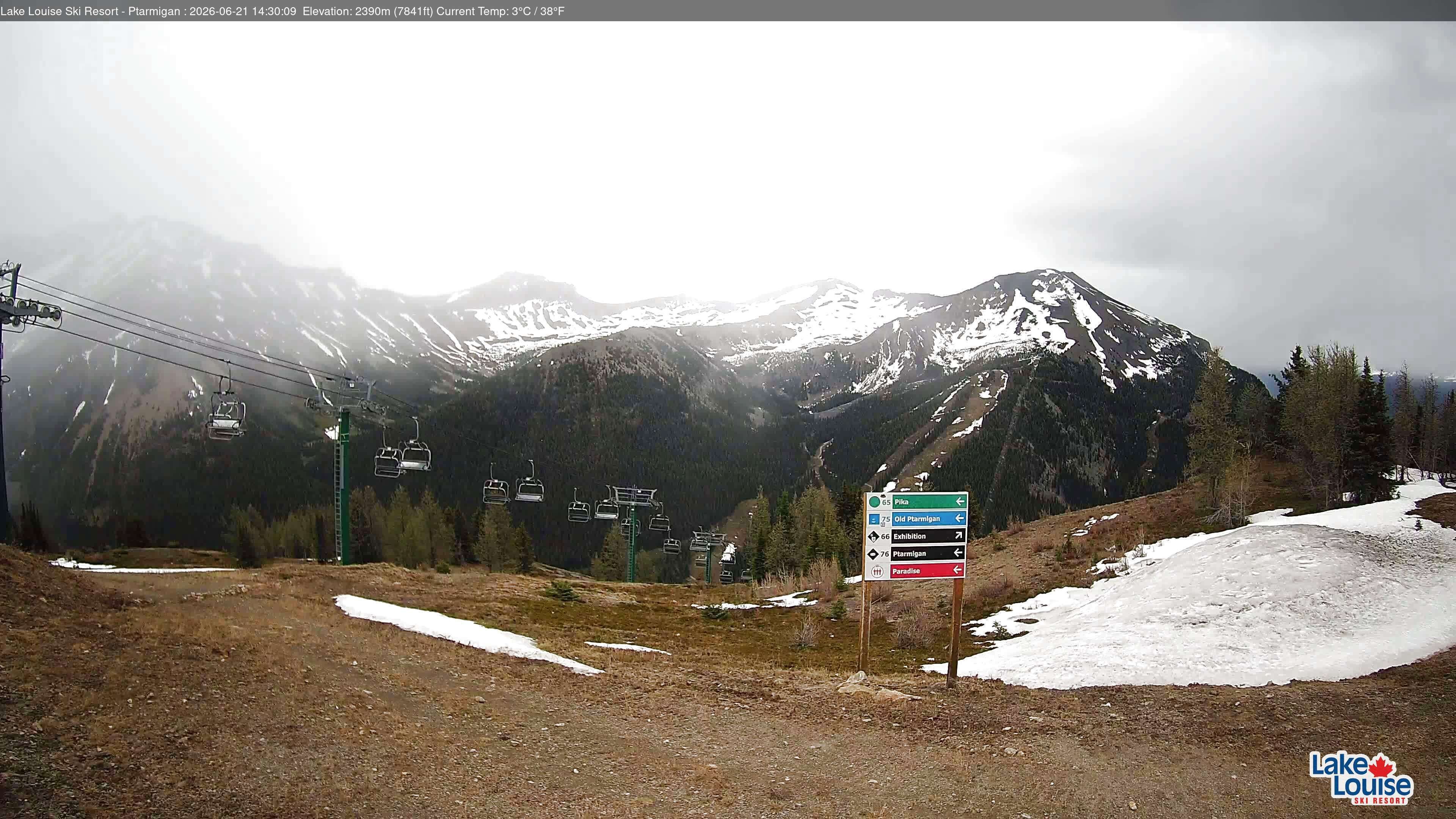 Archiv Foto Webcam Ptarmigan Panoramablick