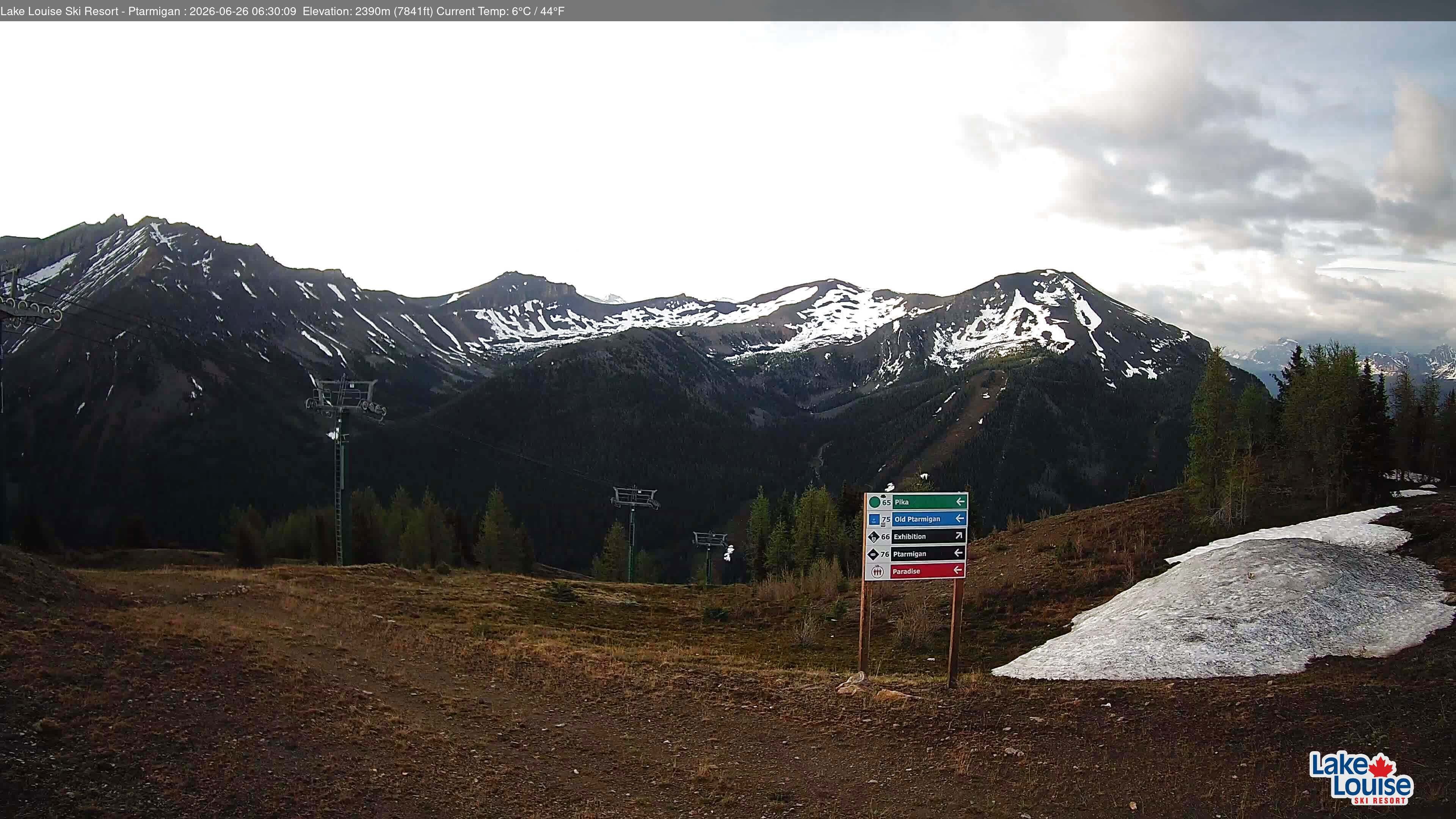 Archiv Foto Webcam Ptarmigan Panoramablick