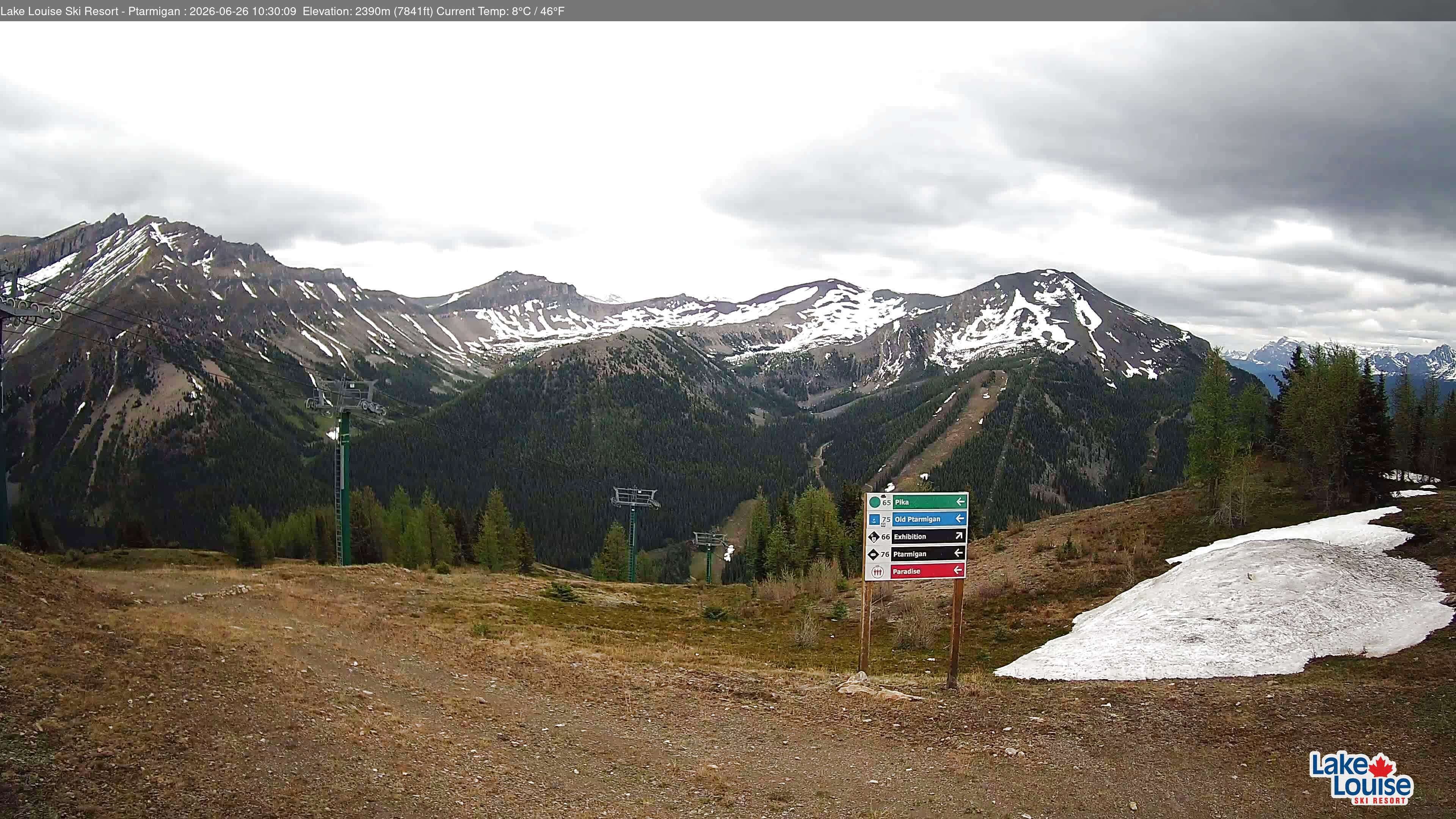 Archiv Foto Webcam Ptarmigan Panoramablick