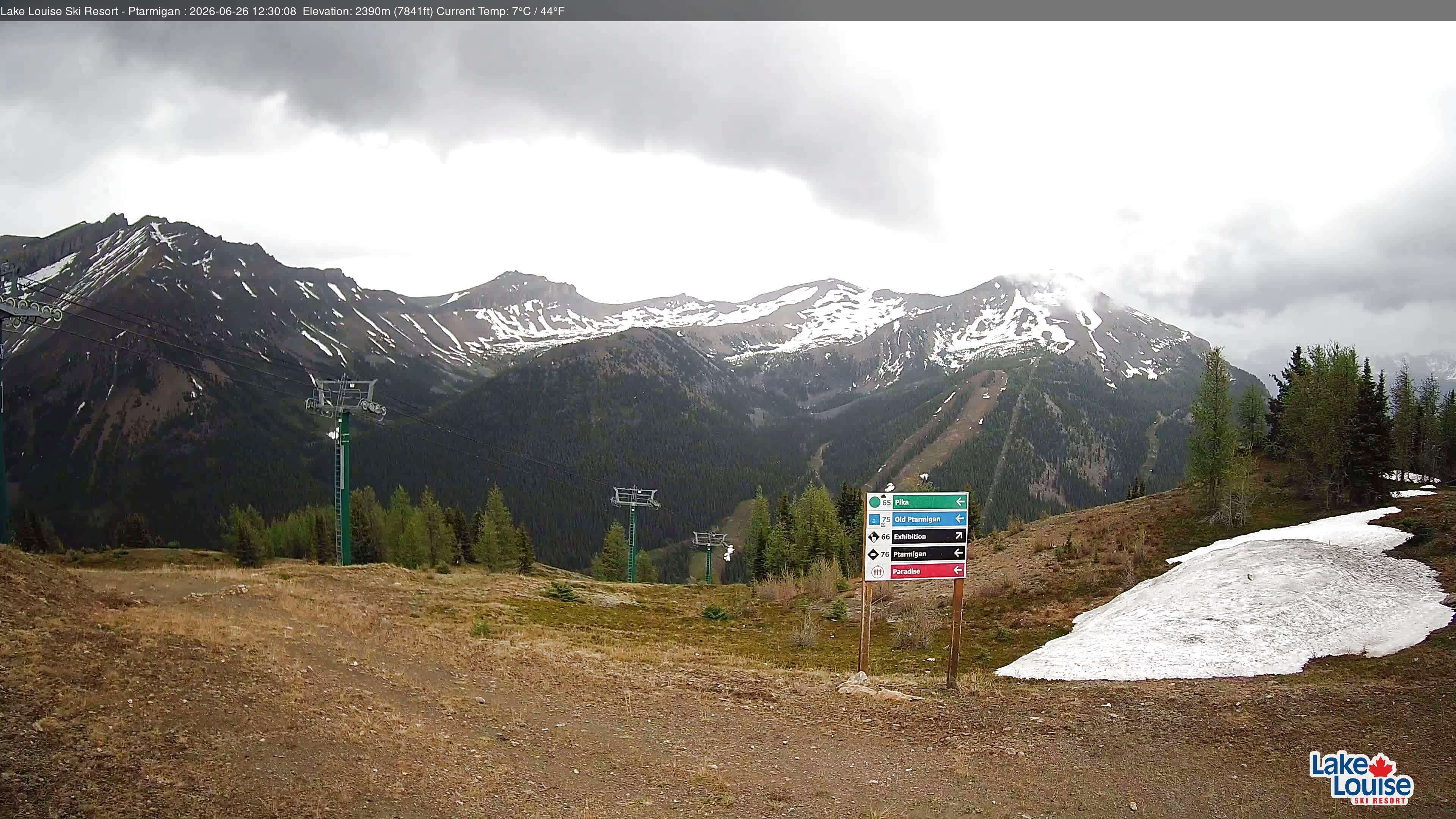 Archiv Foto Webcam Ptarmigan Panoramablick