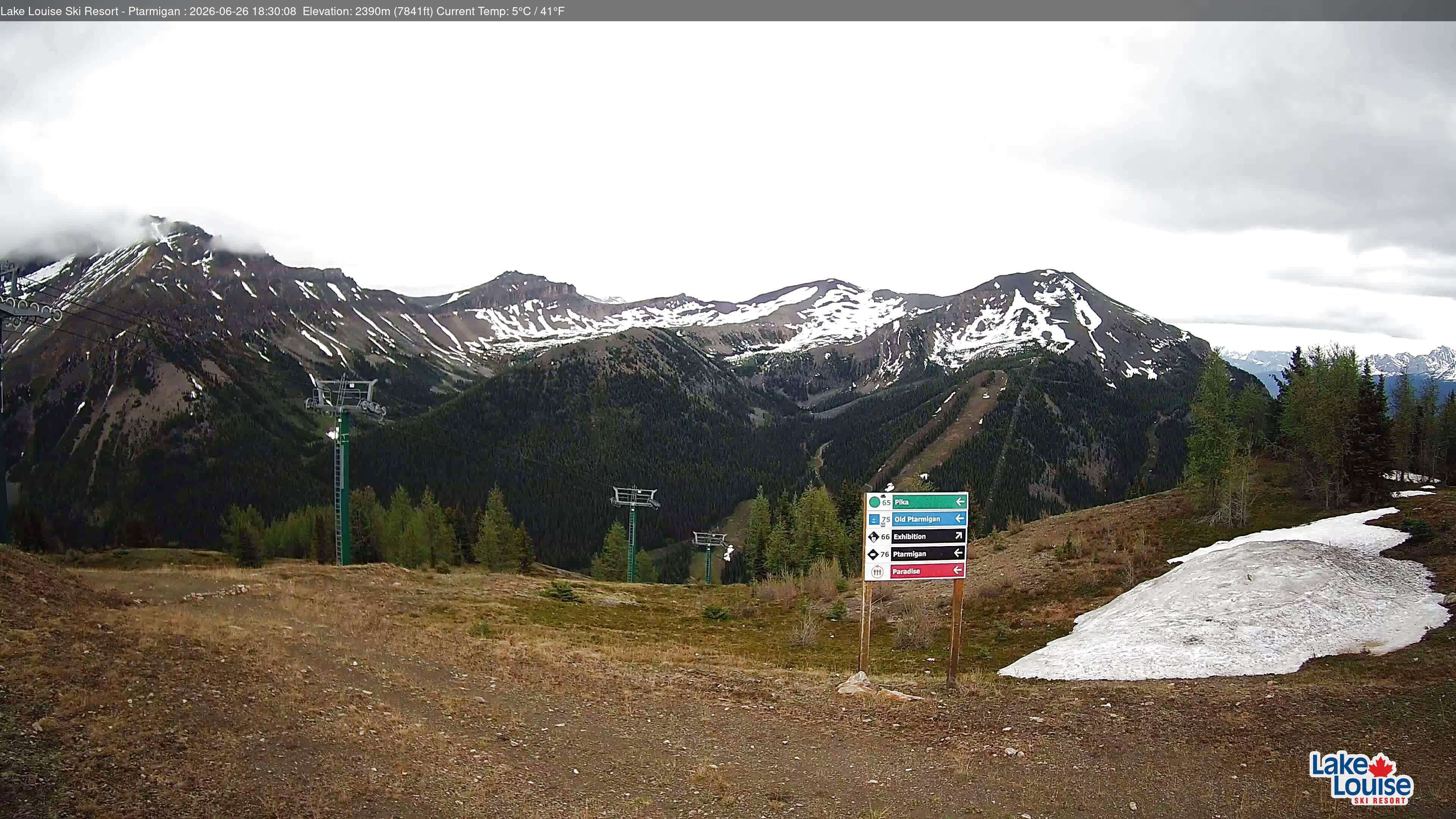 Archiv Foto Webcam Ptarmigan Panoramablick