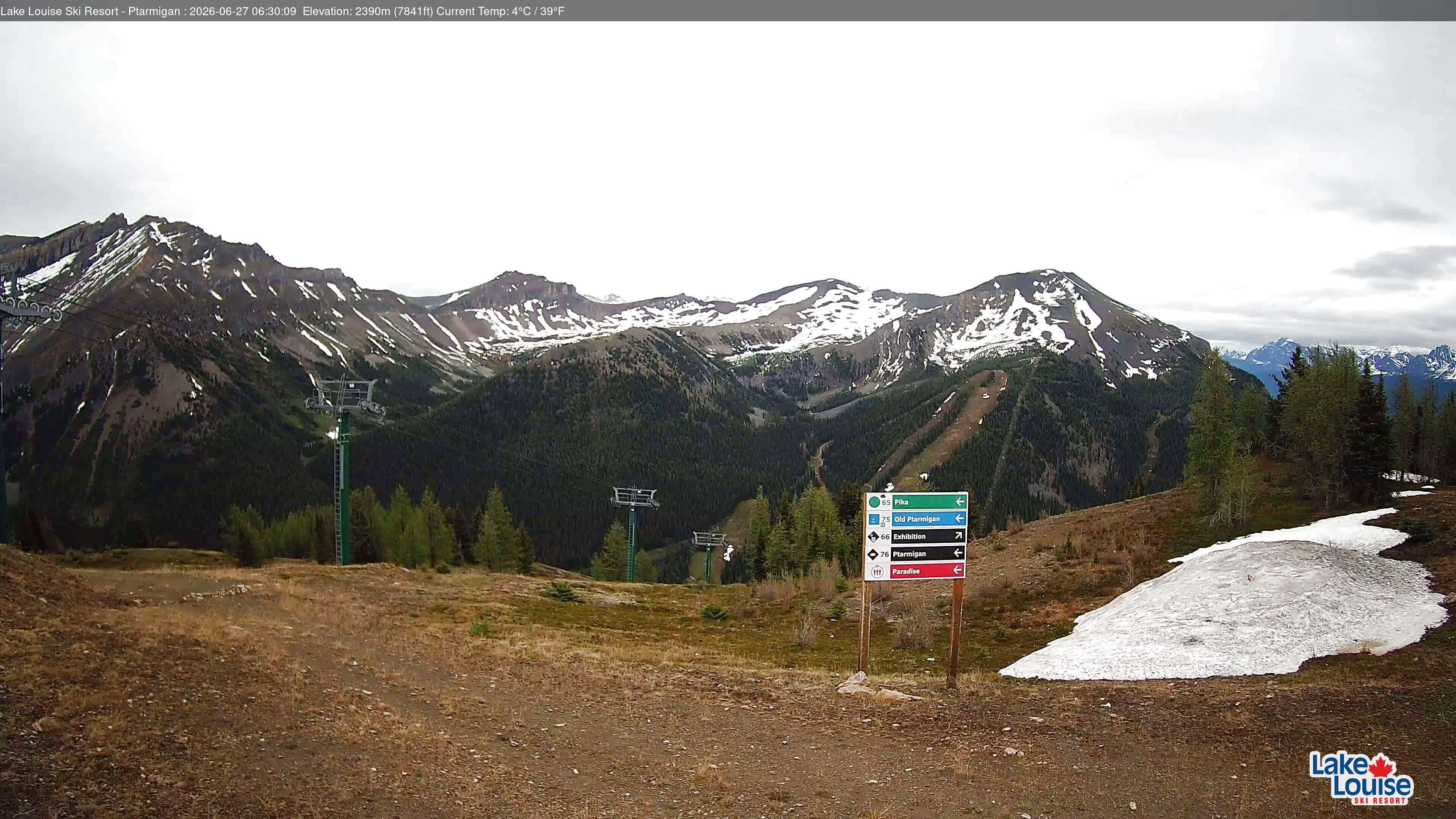 Archiv Foto Webcam Ptarmigan Panoramablick