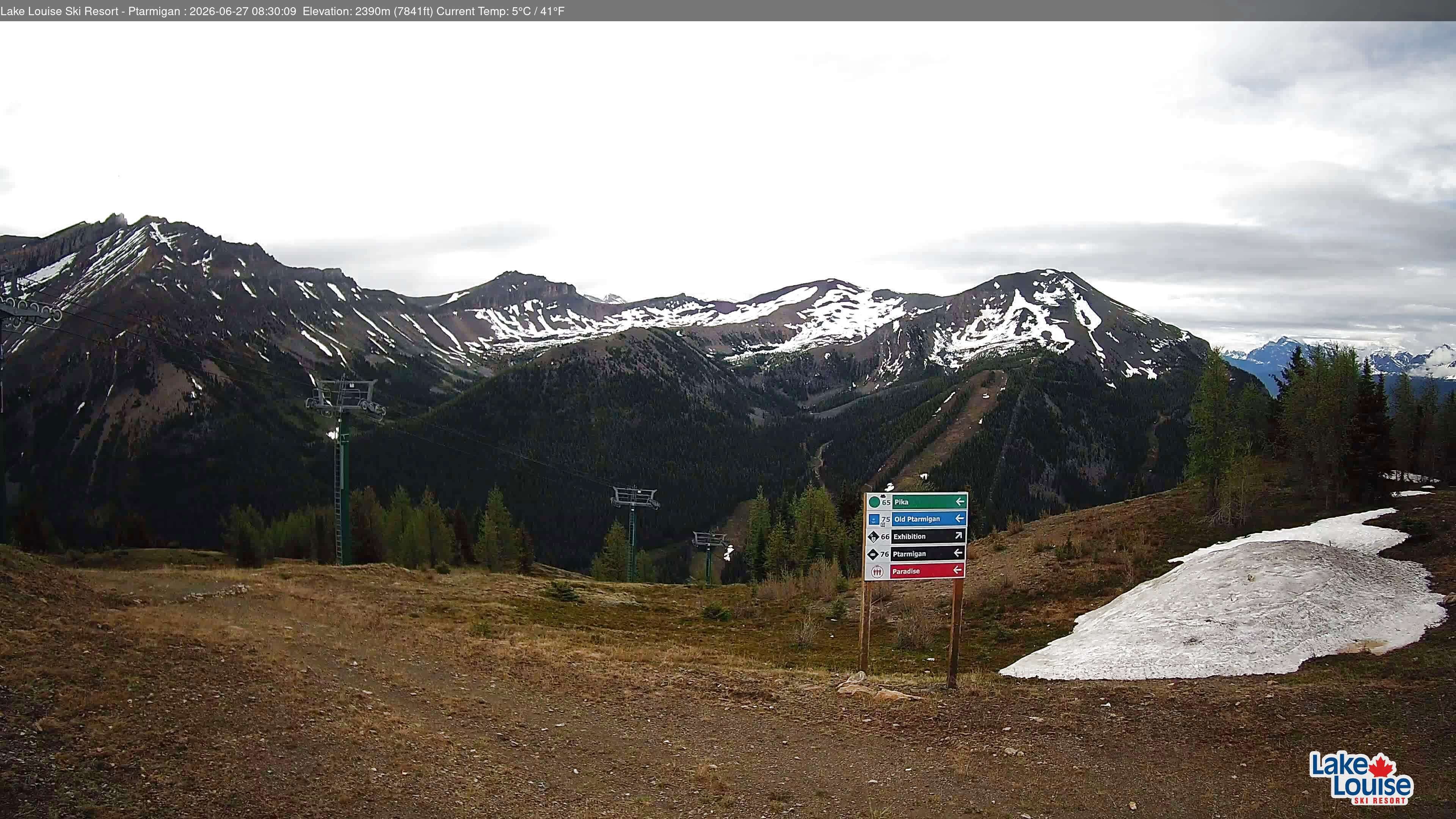 Archiv Foto Webcam Ptarmigan Panoramablick