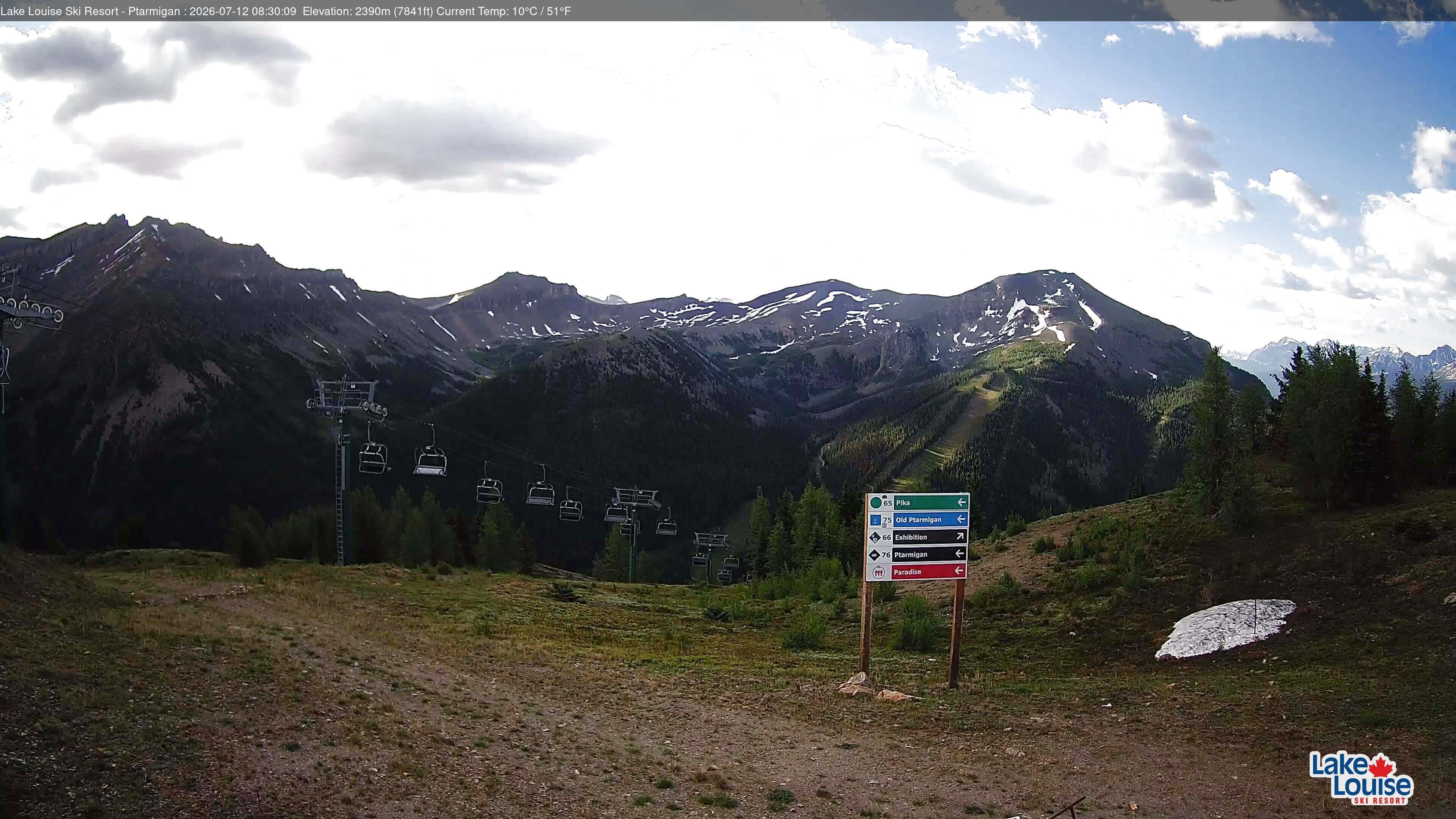Archiv Foto Webcam Ptarmigan Panoramablick