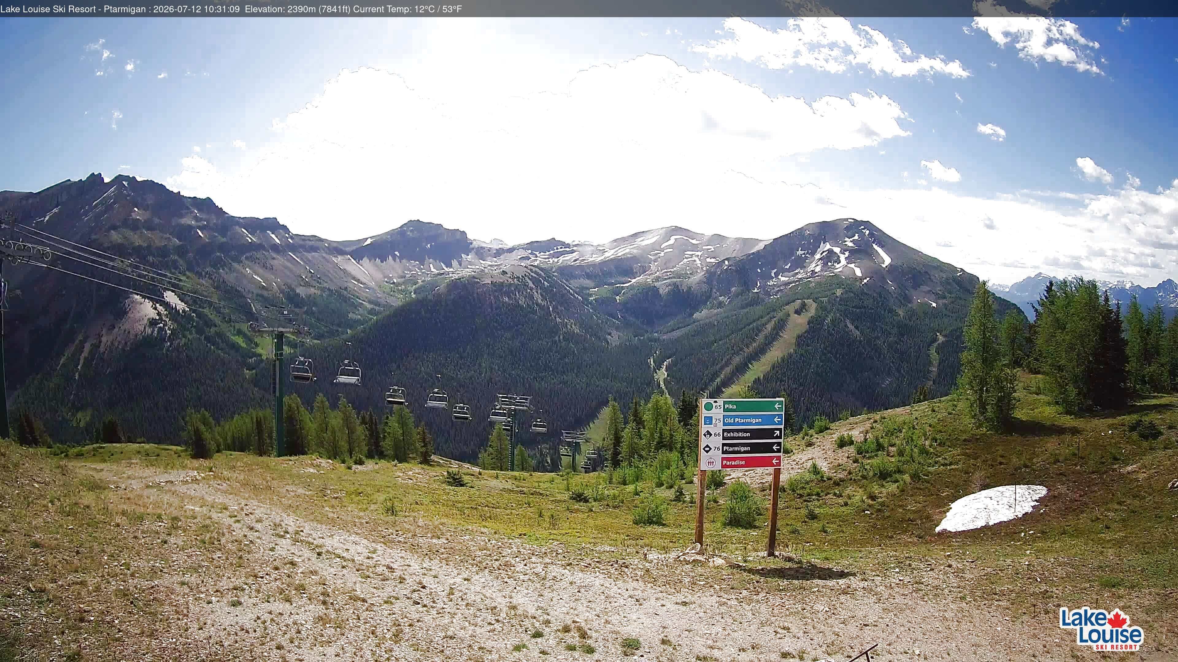 Archiv Foto Webcam Ptarmigan Panoramablick