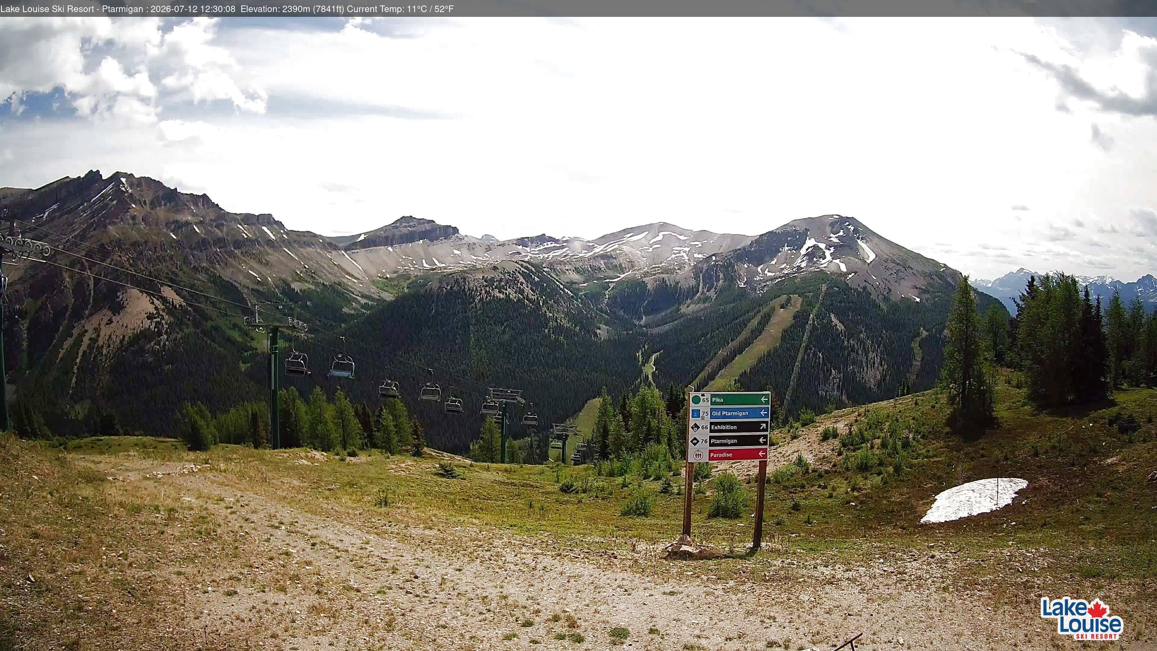 Archiv Foto Webcam Ptarmigan Panoramablick