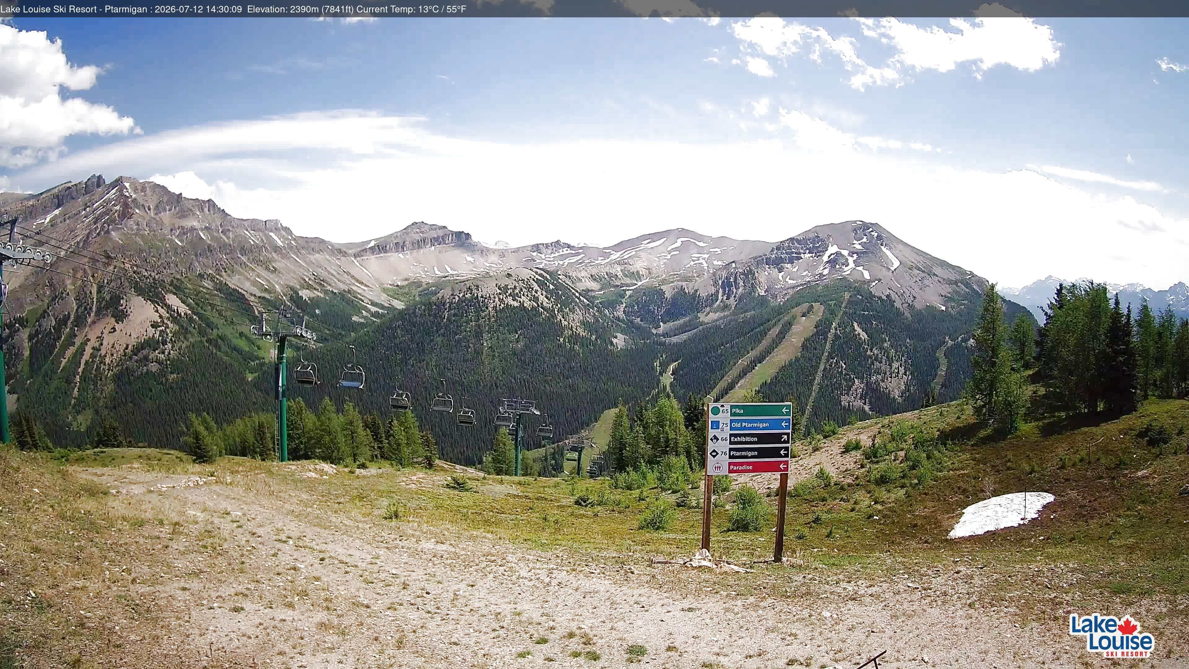 Archiv Foto Webcam Ptarmigan Panoramablick