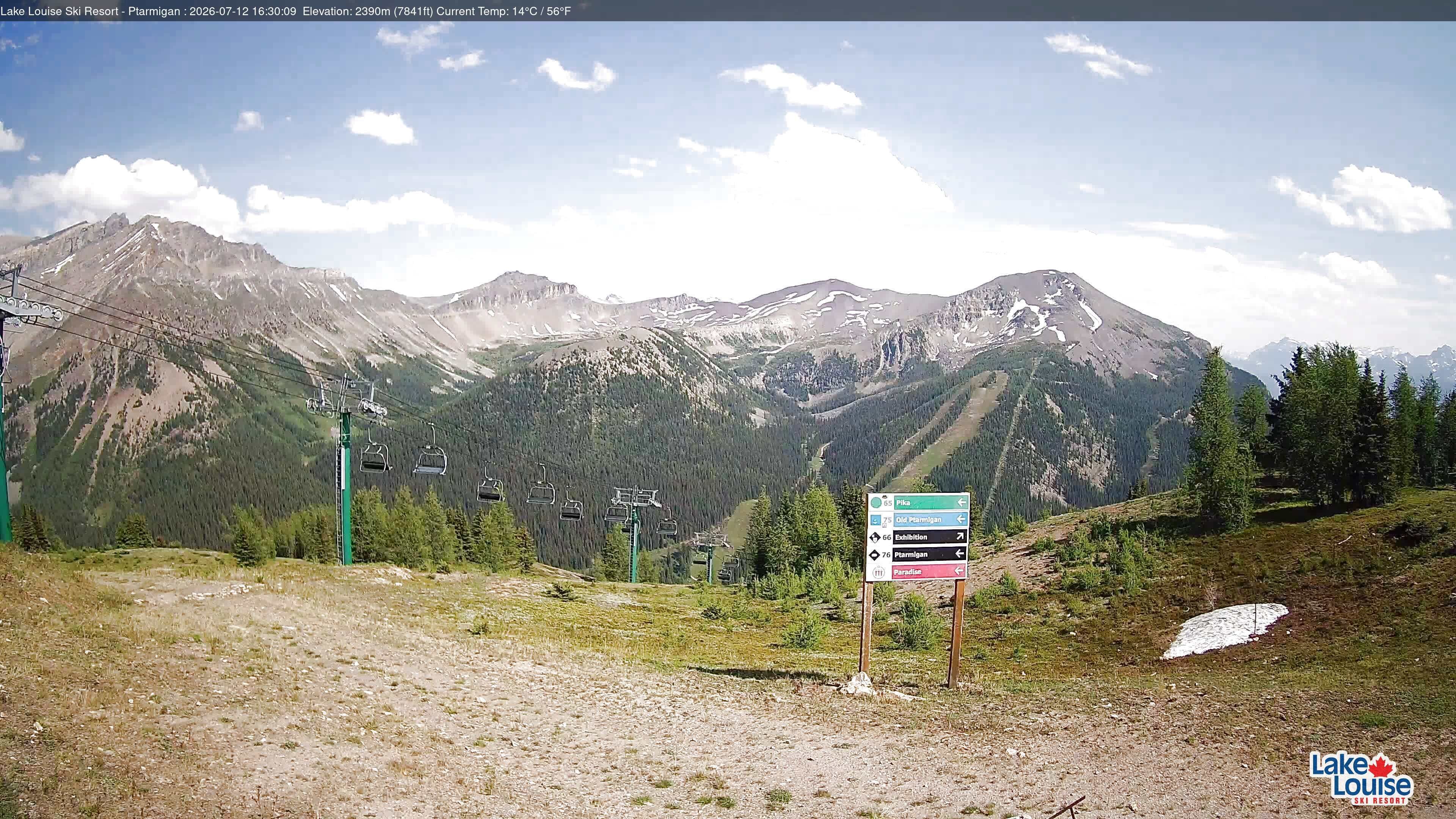 Archiv Foto Webcam Ptarmigan Panoramablick
