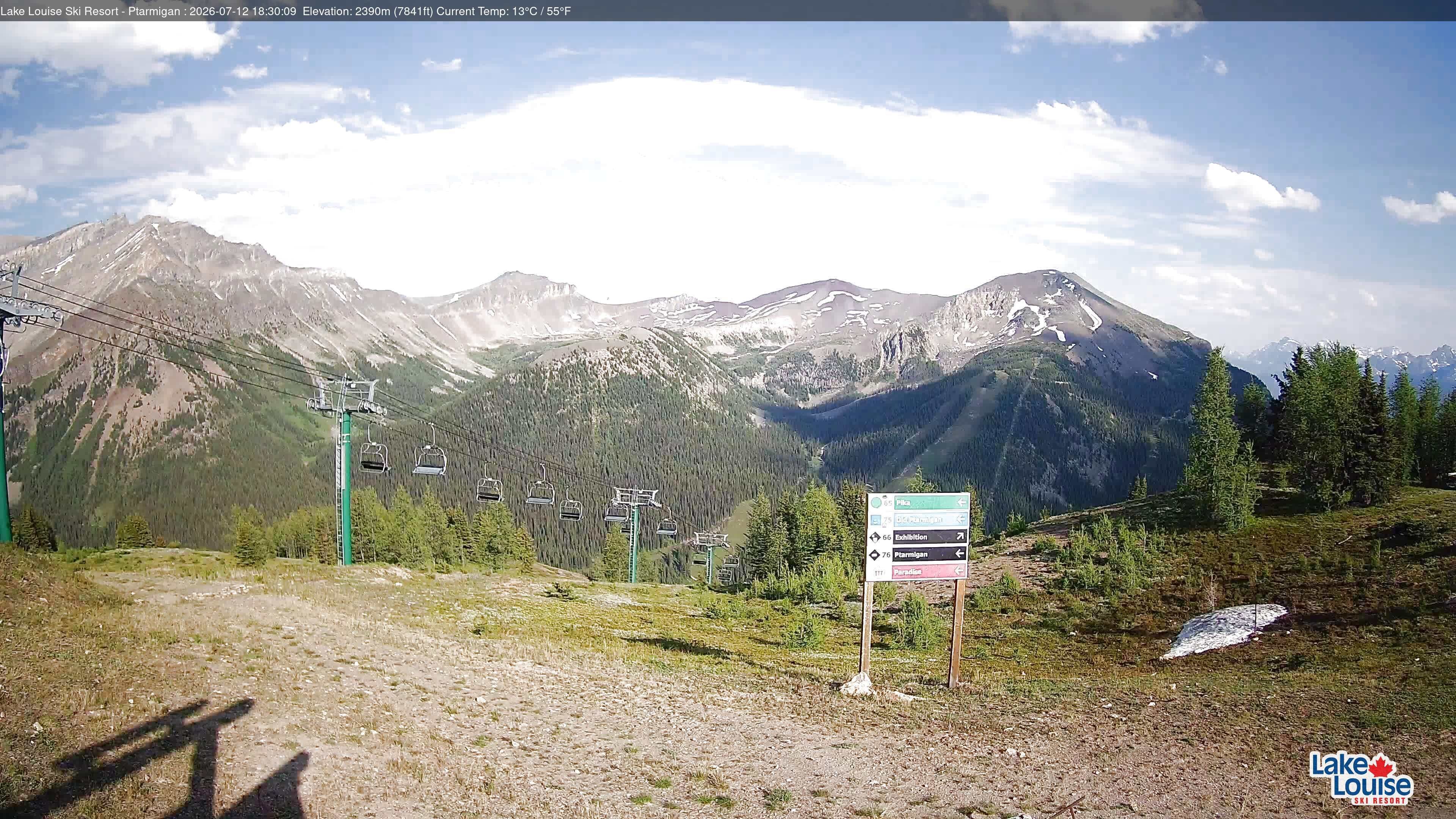 Archiv Foto Webcam Ptarmigan Panoramablick